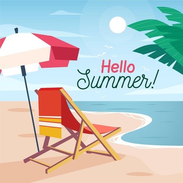 Inspirasi Elemen Desain Grafis yang Bertema Musim Panas