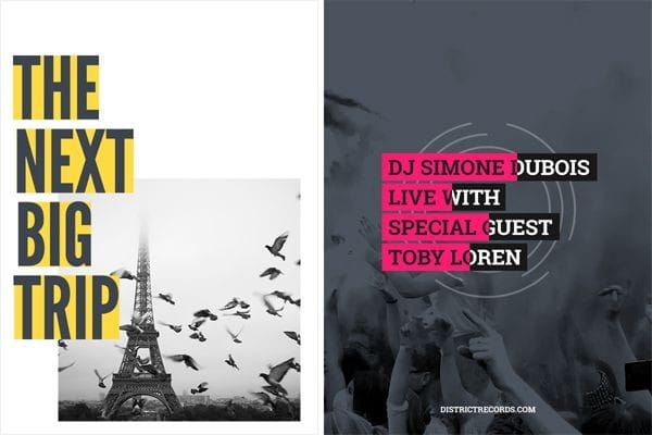 Rekomendasi Tipografi untuk Desain Konten Media Sosial