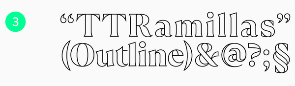 Rekomendasi Outline Font untuk Desain Grafis