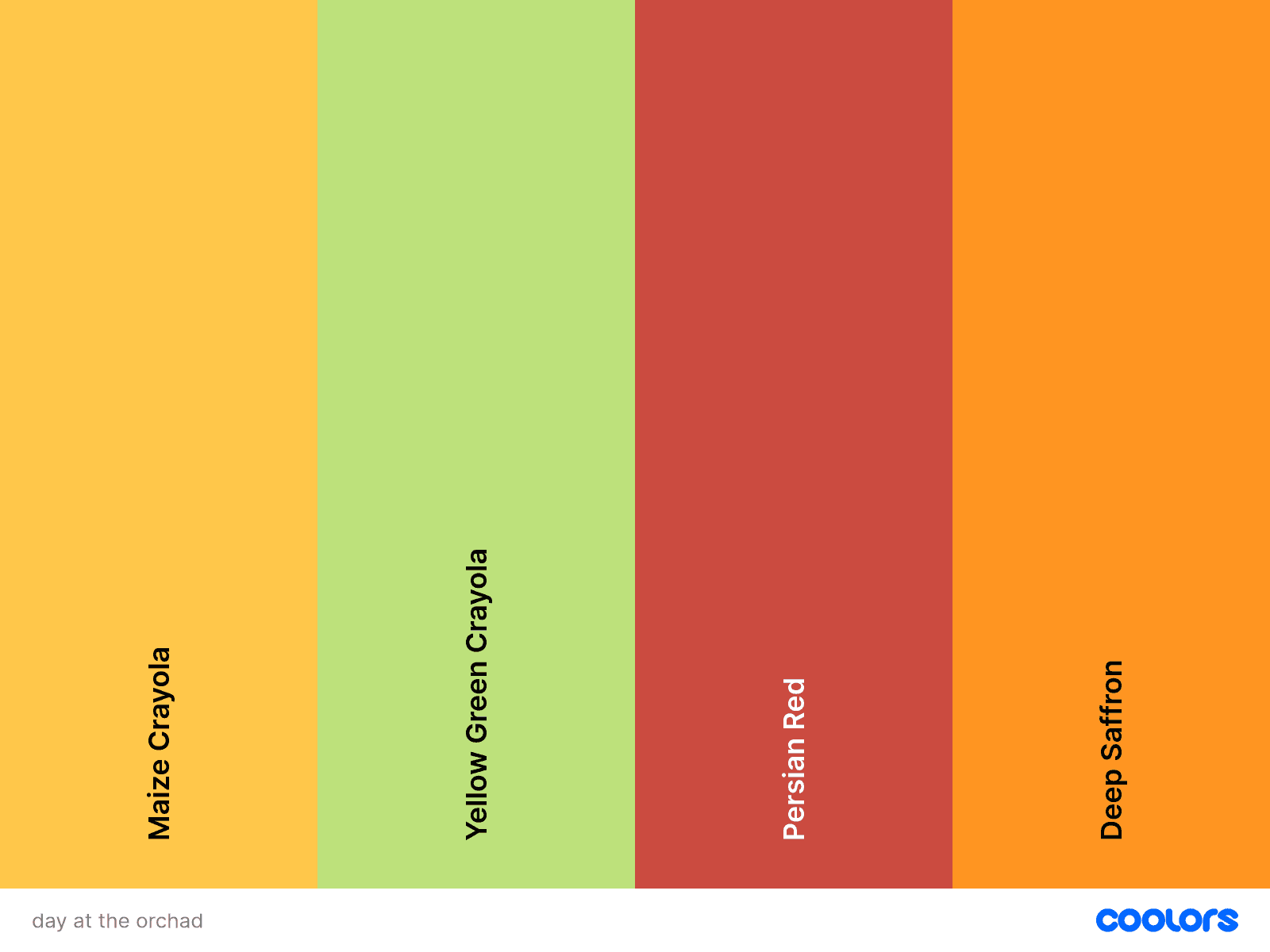 6 Palet Warna Musim Gugur dengan Tema Berbeda