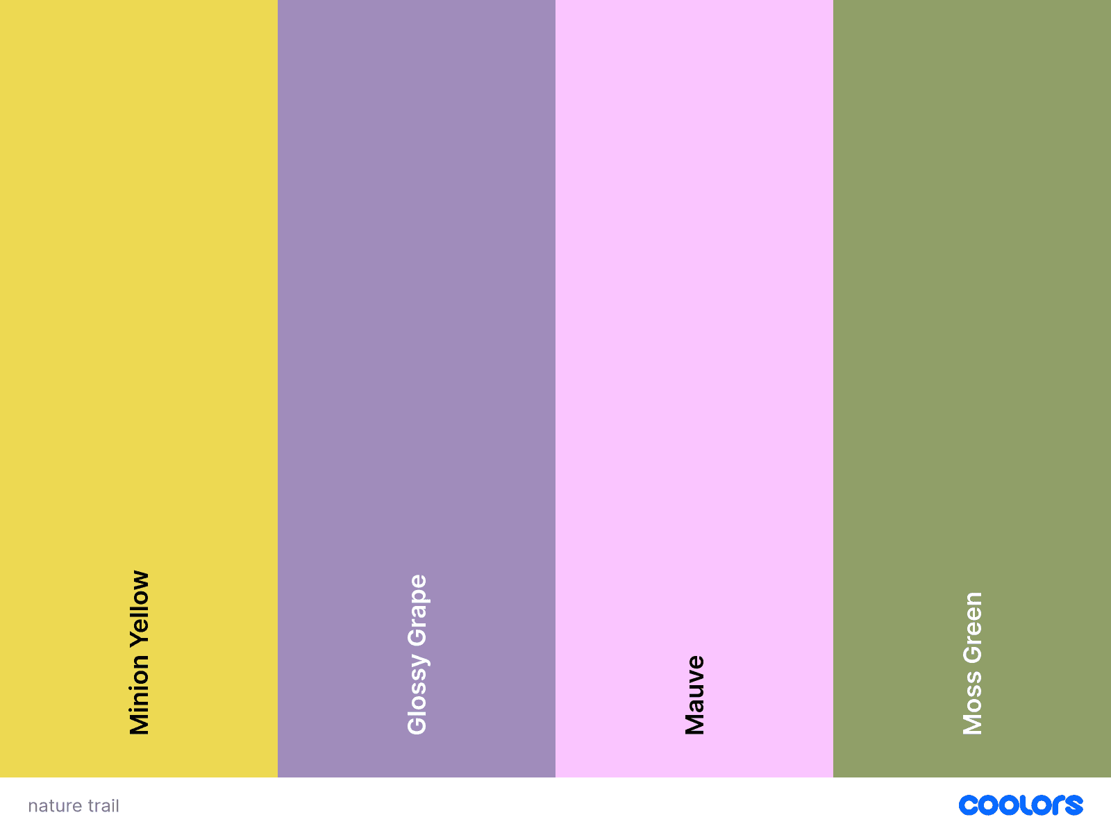 6 Palet Warna Musim Gugur dengan Tema Berbeda