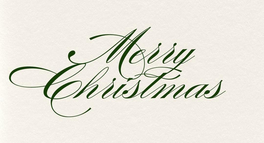 Rekomendasi Tipografi untuk Tema Desain Christmas
