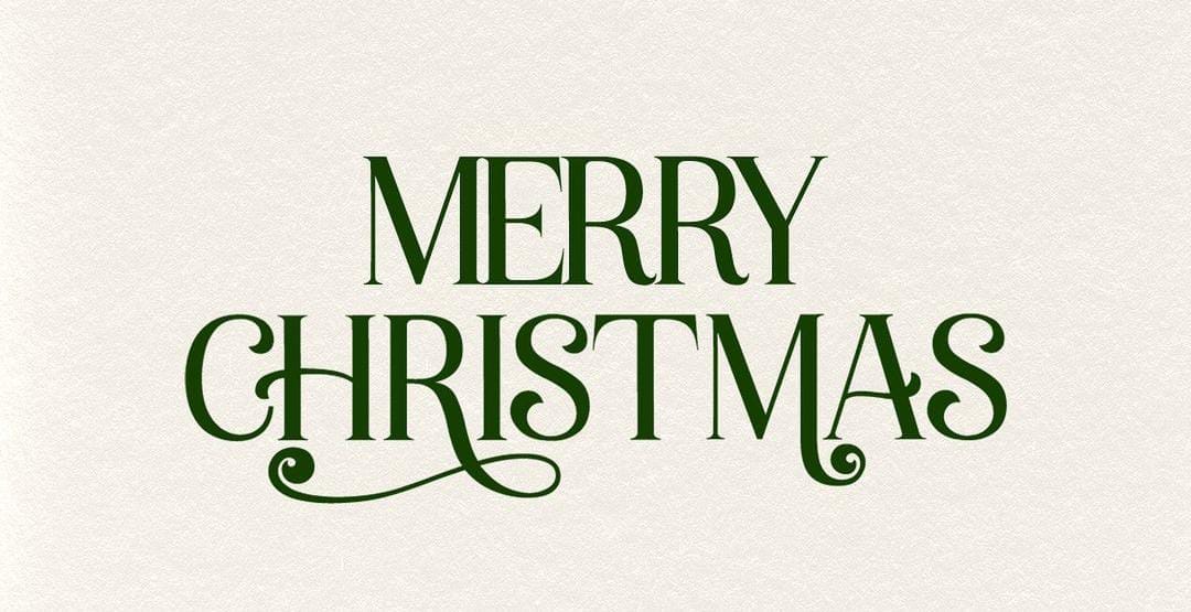 Rekomendasi Tipografi untuk Tema Desain Christmas