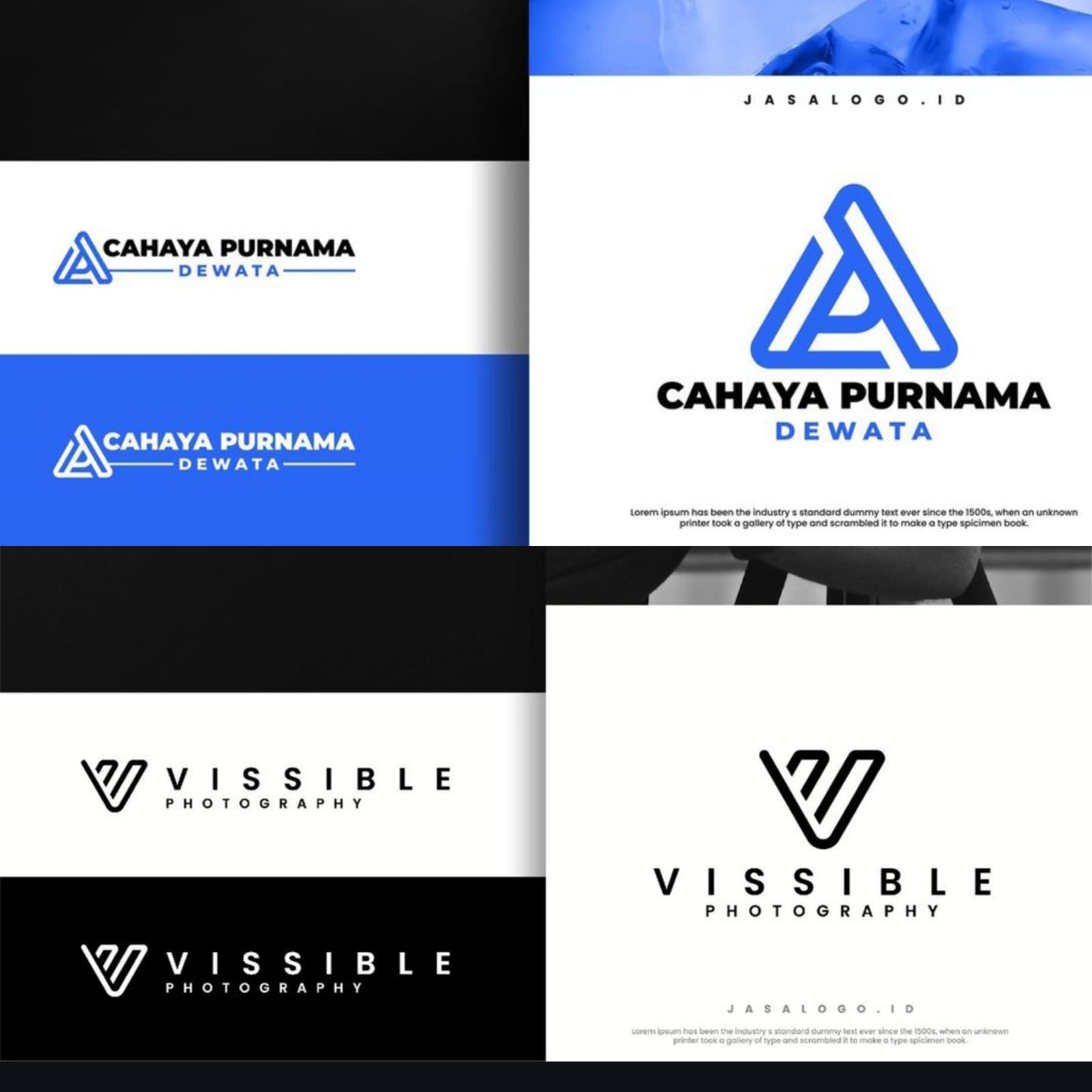 Kelebihan Logo Kombinasi Geometris dan Inisial