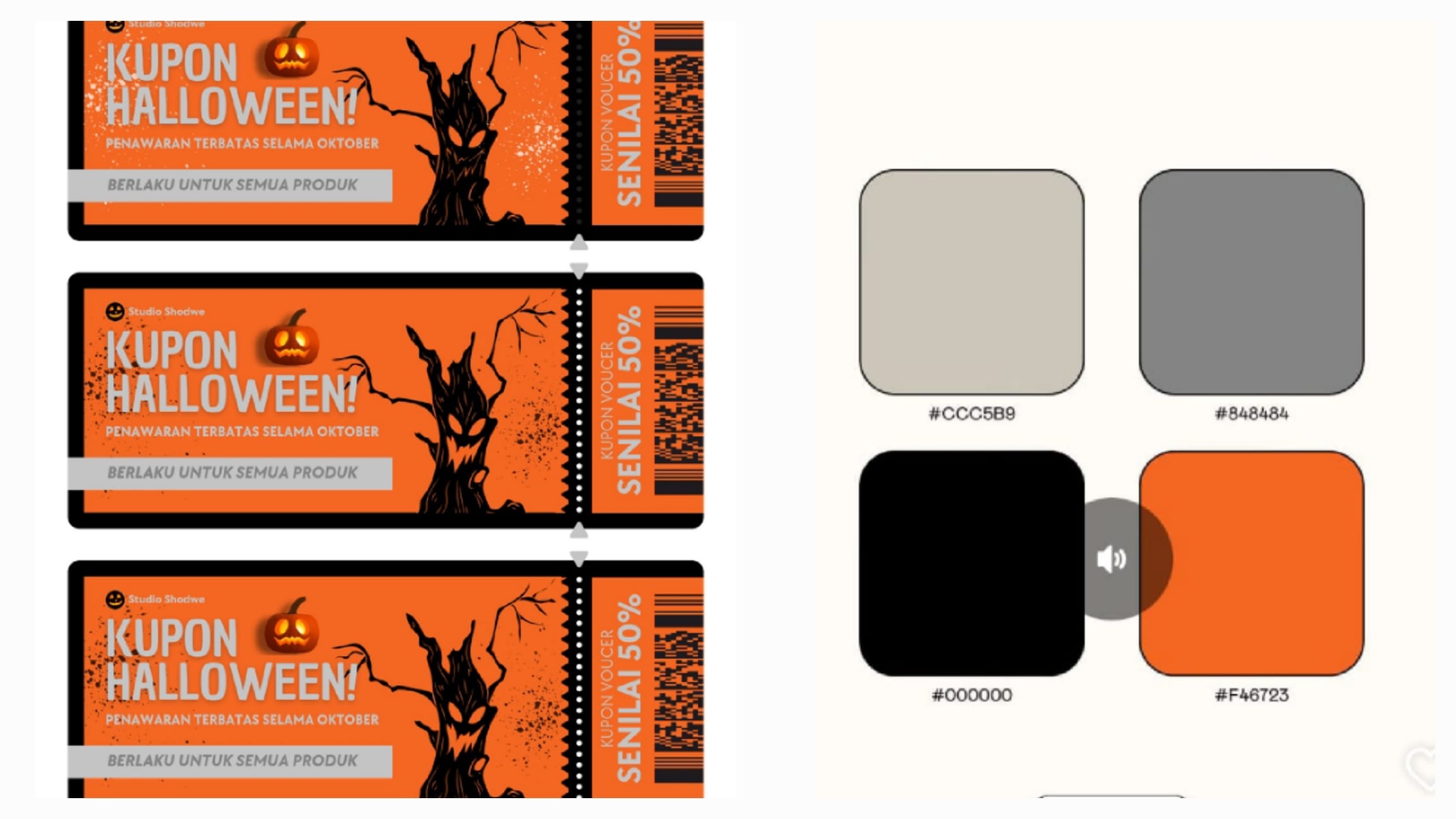 5 Tema Warna Halloween untuk Jenis Desain Berbeda