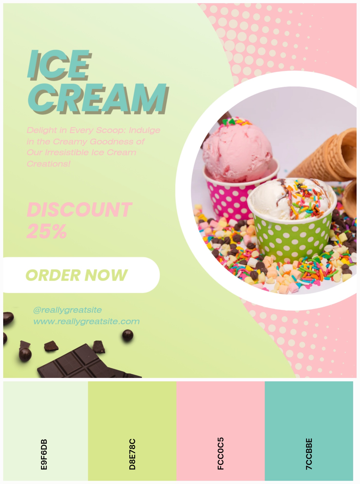 4 Warna untuk Desain Konten Brand Food dan Beverage