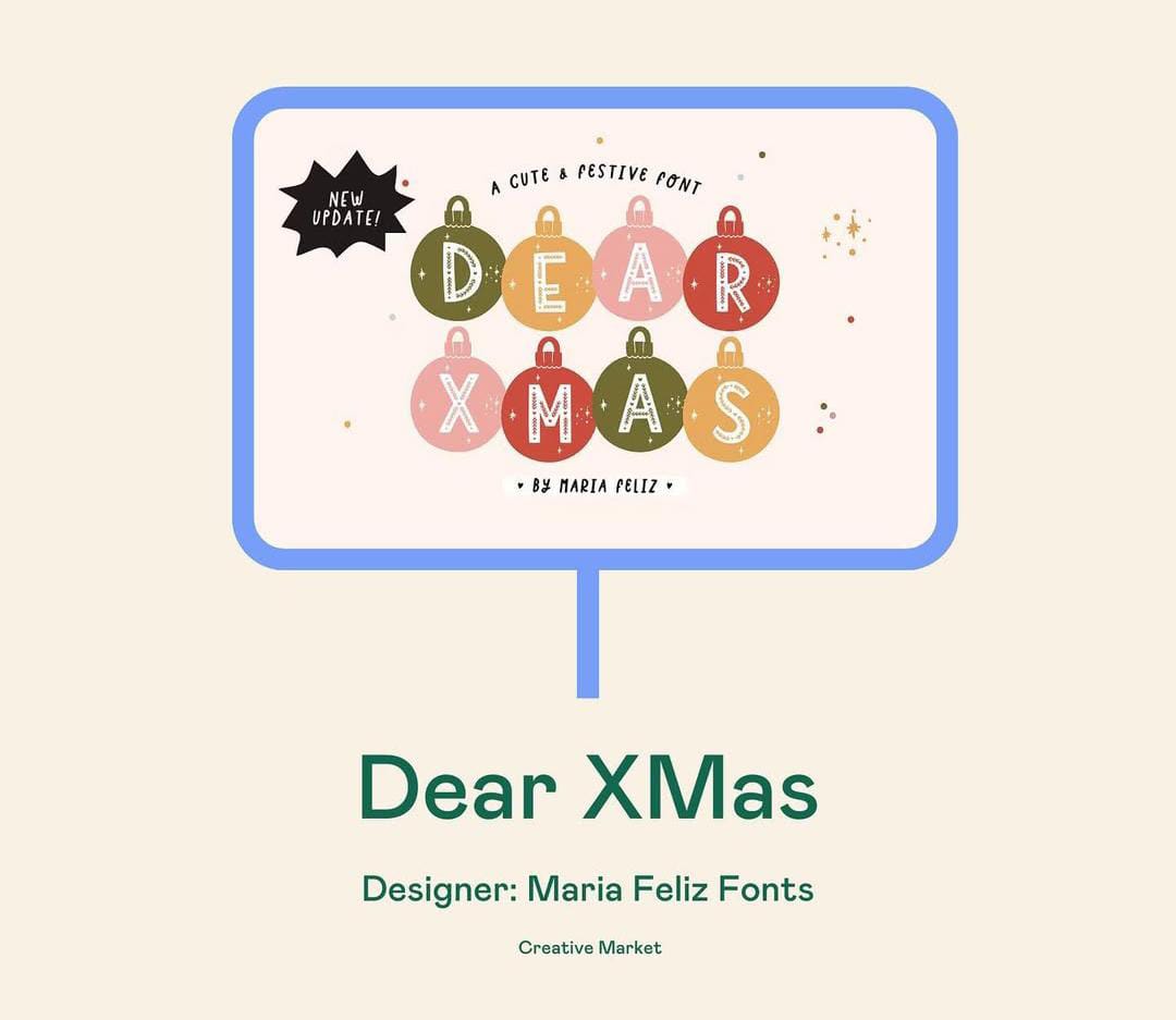 Rekomendasi Font untuk Desain Holiday Akhir Tahun