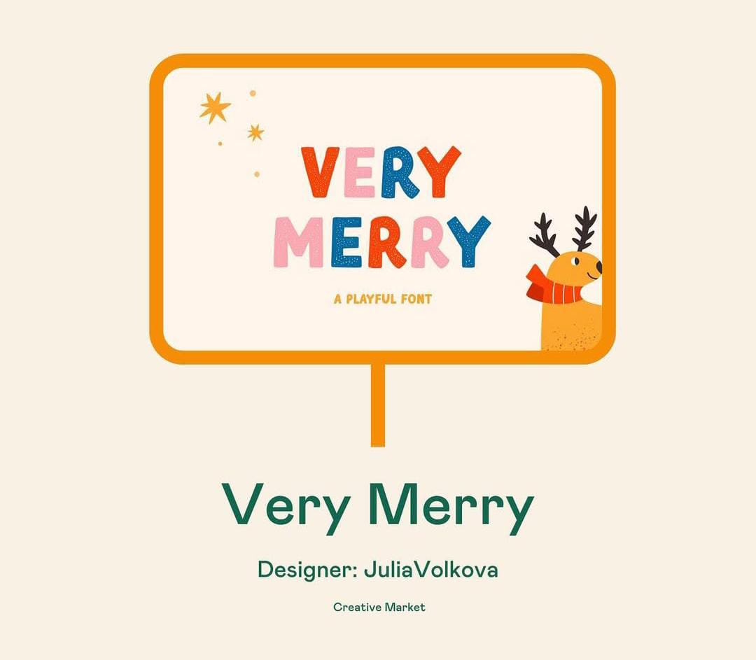 Rekomendasi Font untuk Desain Holiday Akhir Tahun