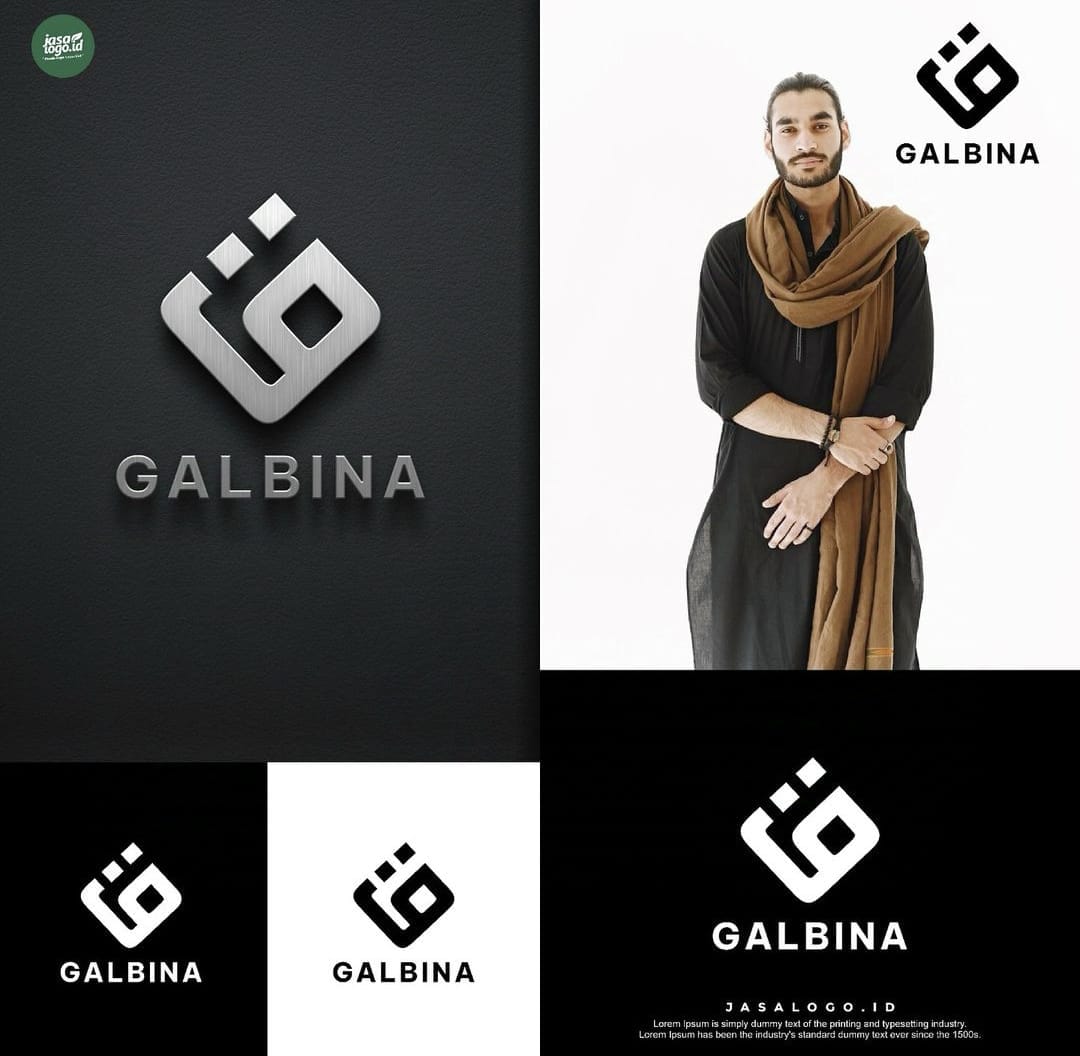 6 Ikon Logo Huruf Arabic untuk Fashion Muslim dan Travel Umroh