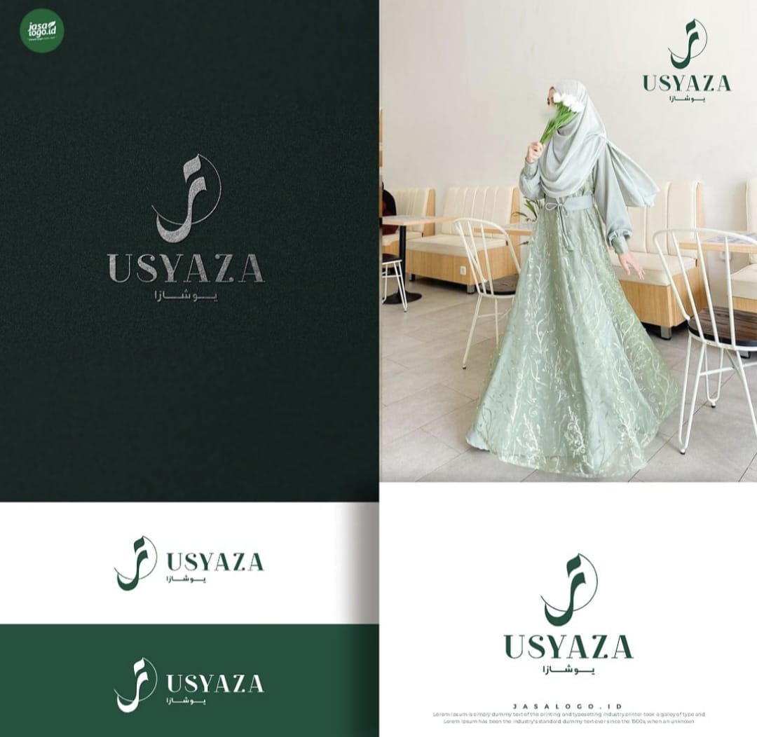 6 Ikon Logo Huruf Arabic untuk Fashion Muslim dan Travel Umroh