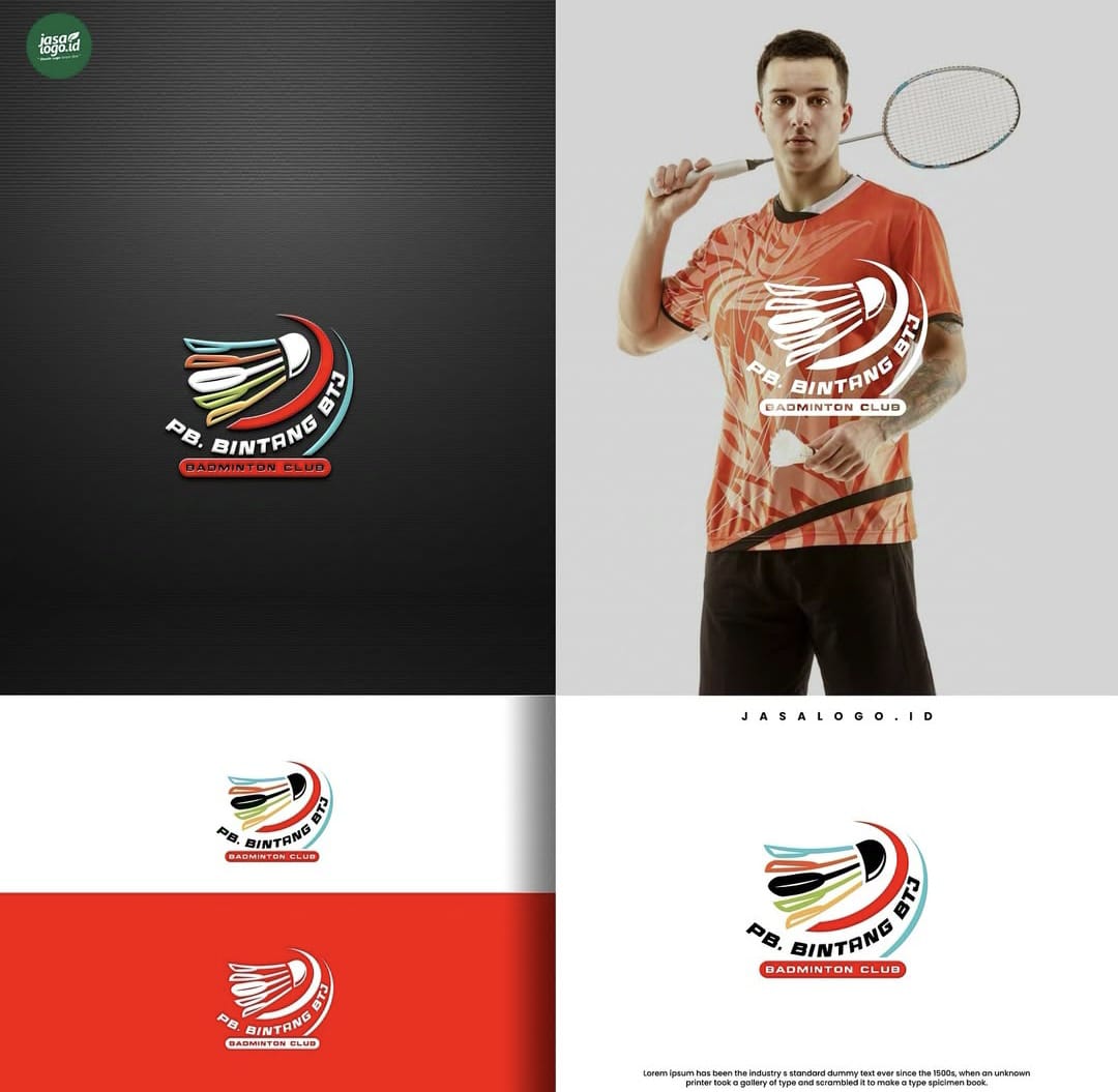 7 Desain Logo Banyak Warna dalam Berbagai Brand