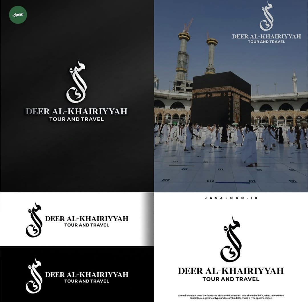 6 Ikon Logo Huruf Arabic untuk Fashion Muslim dan Travel Umroh