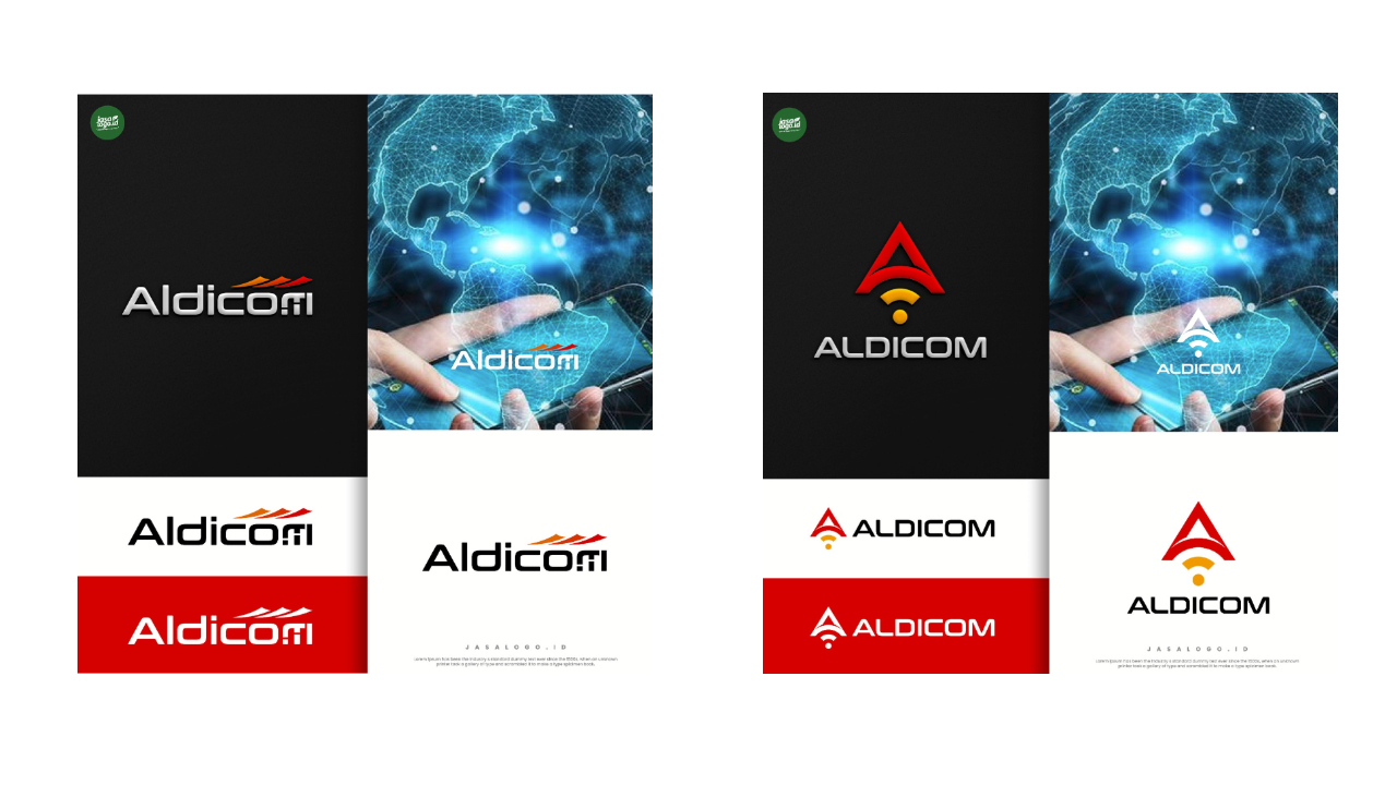 Perbandingan Dua Style Logo untuk Brand yang Sama