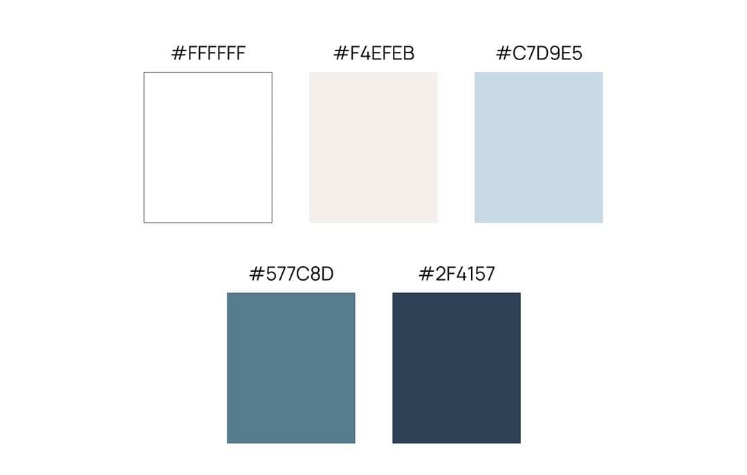 Palet Warna Abu-abu untuk Desain yang Tenang