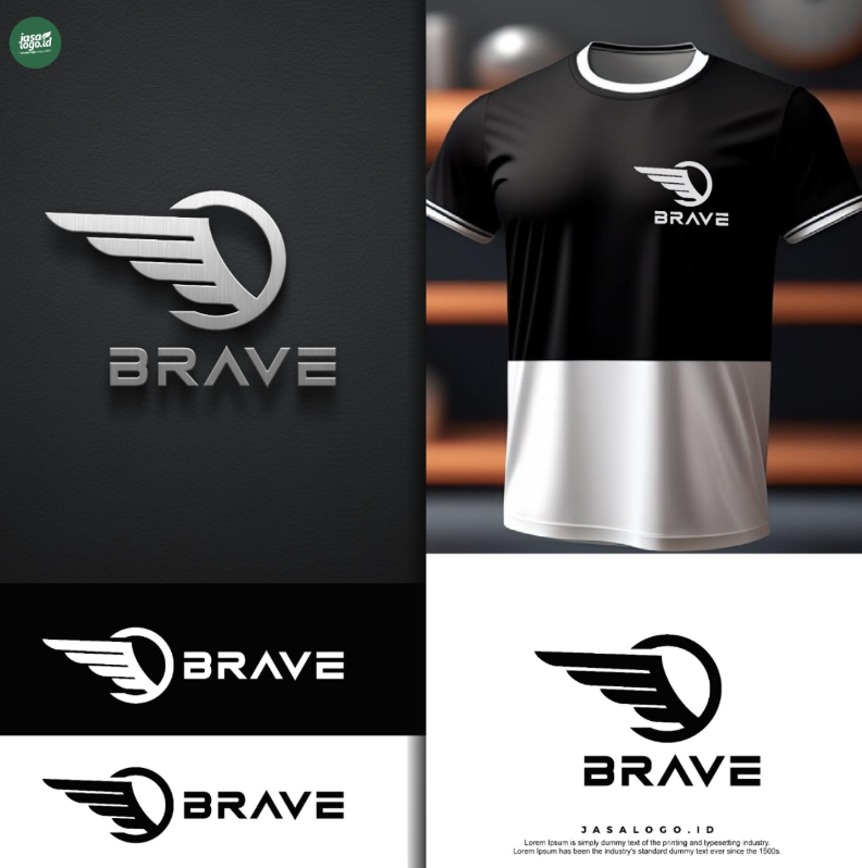 7 Desain Logo Fashion Casual yang Minimalis dan Trendy