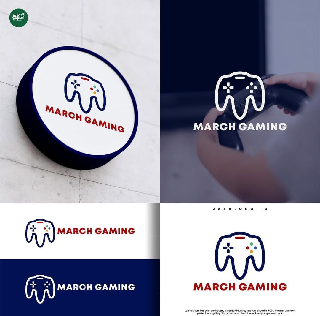 Desain Logo March Gaming