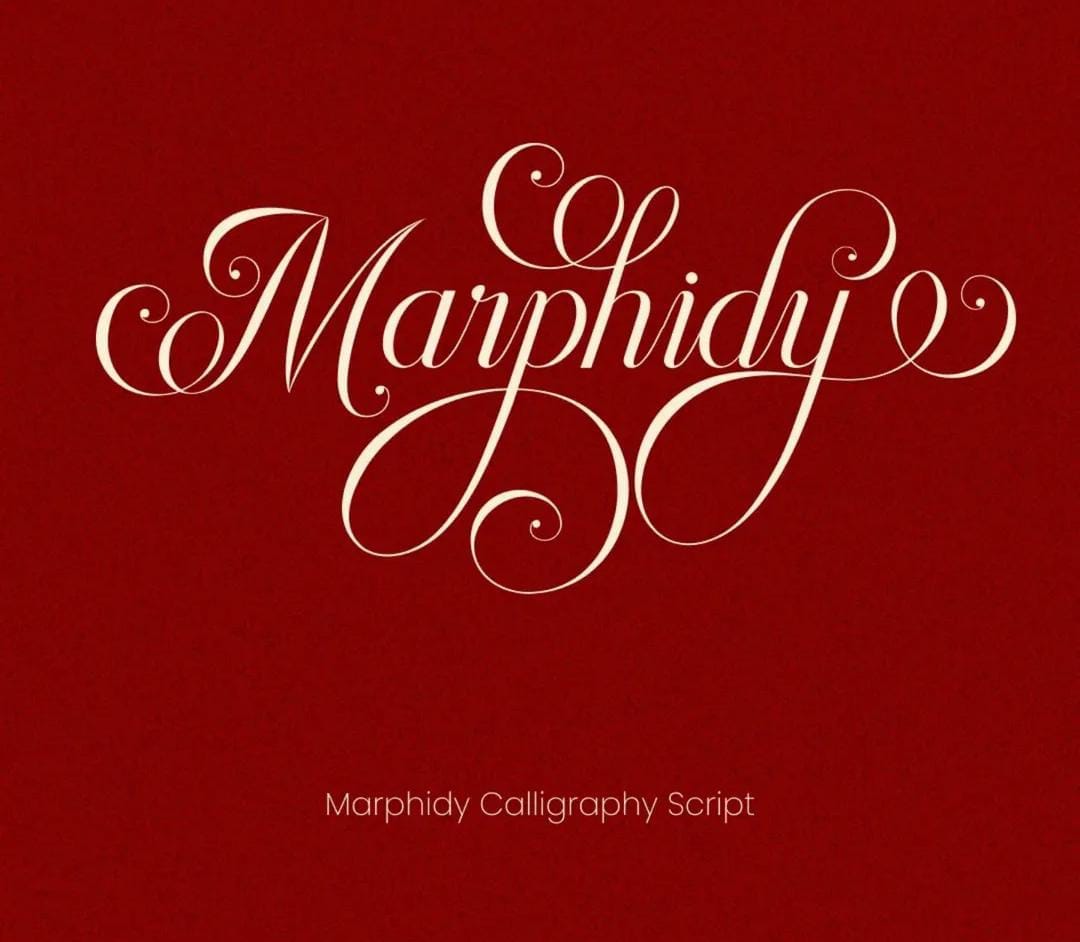 Rekomendasi Font Wedding yang Elegan dan Mewah