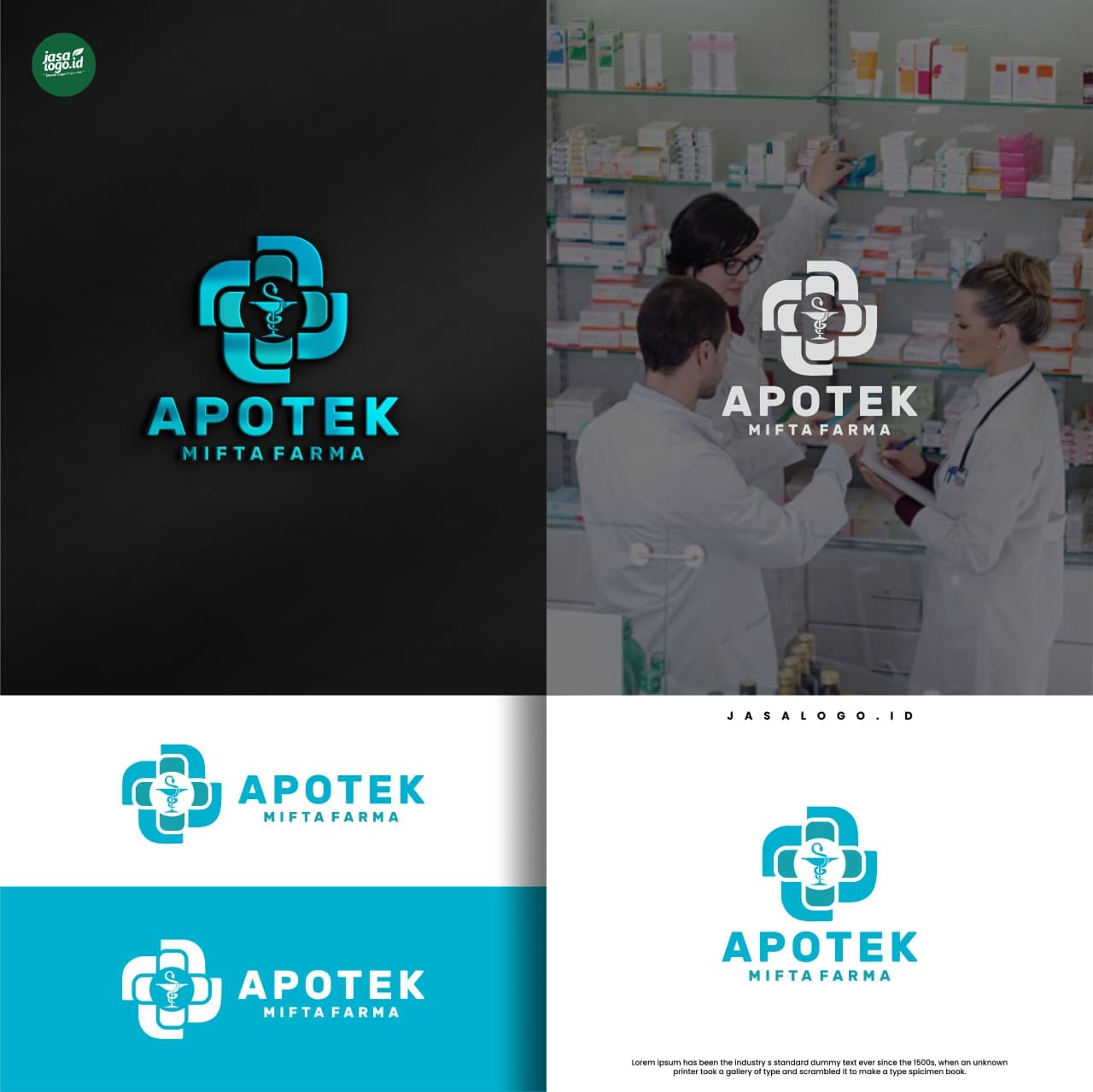 Makna Simbolik Warna Logo Brand Kesehatan 