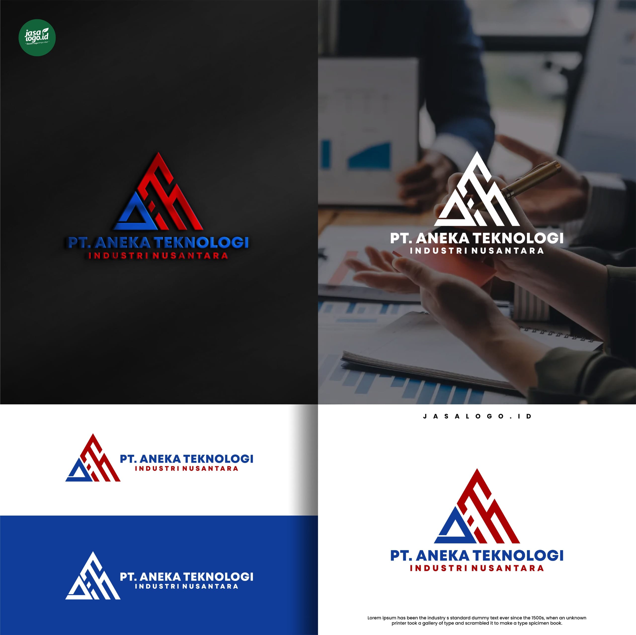 Simbolisme Bentuk Segitiga dalam Desain Logo Modern
