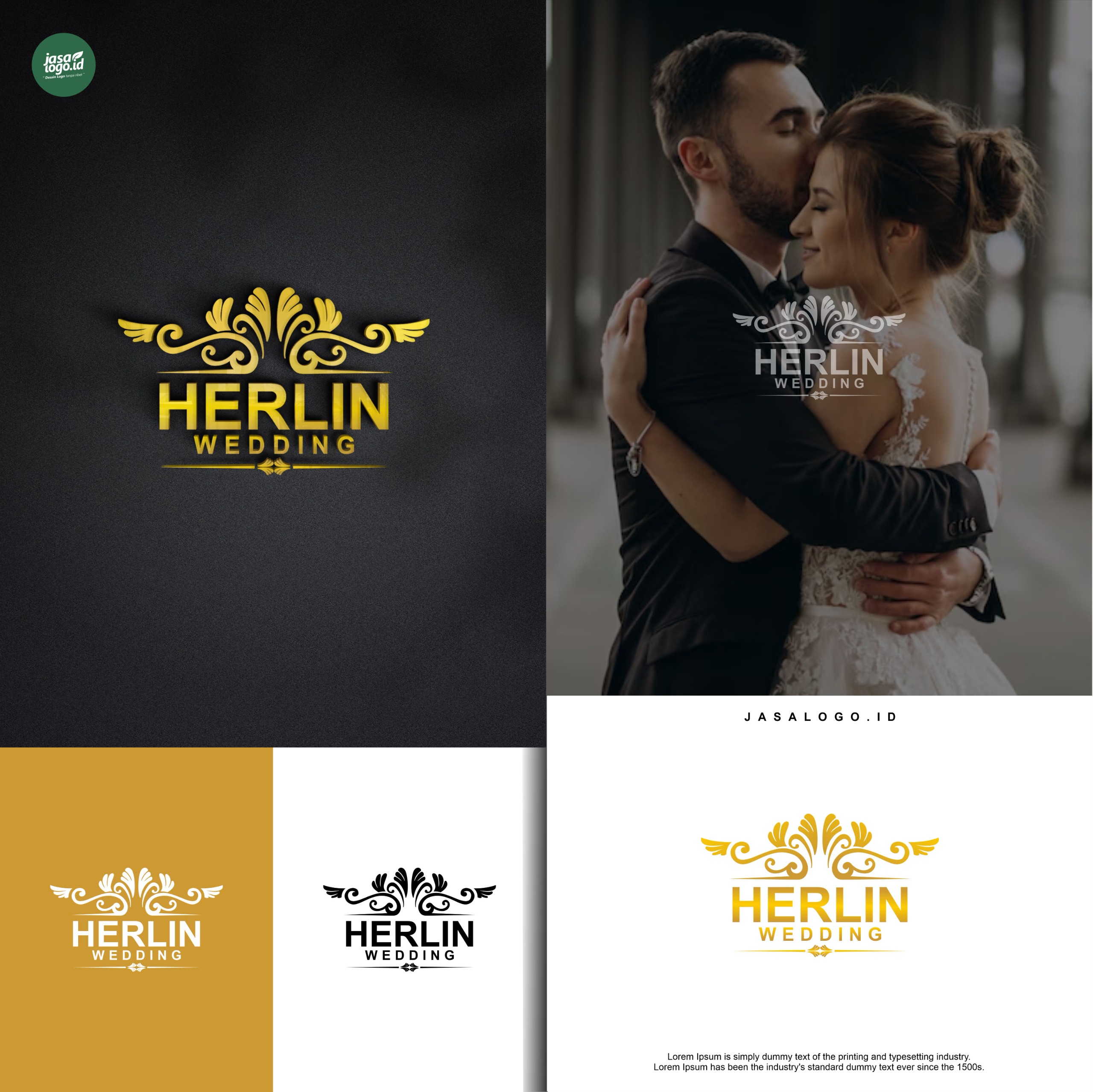 Logo Wedding Organizer Herlin