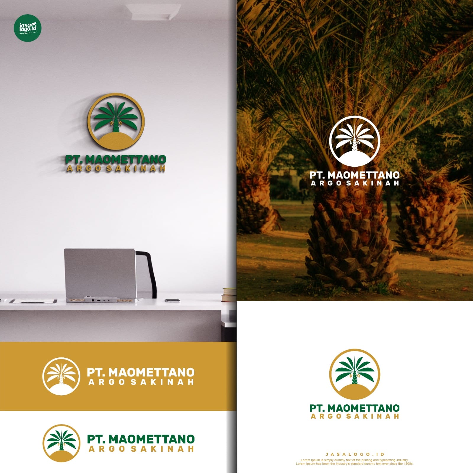 Style Ikon Logo Perusahaan yang Berkesan Profesional