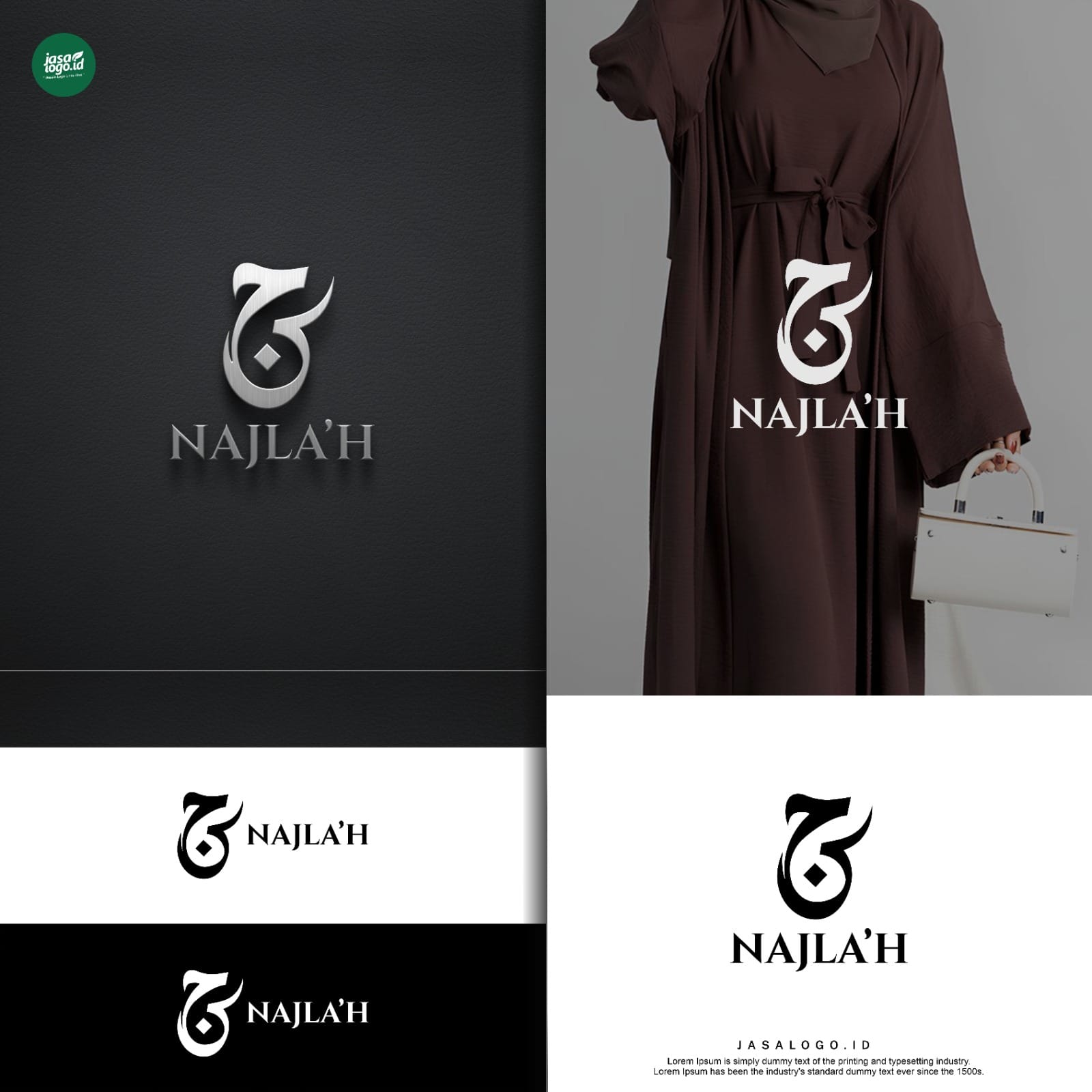 Style Tipografi Arabic dalam Berbagai Jenis Logo