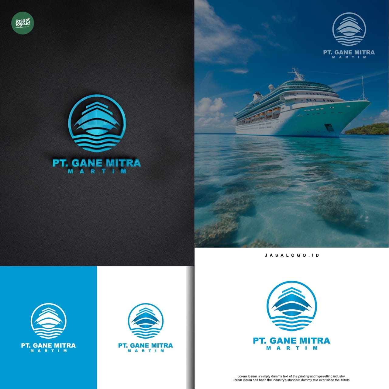 Style Ikon Logo Perusahaan yang Berkesan Profesional