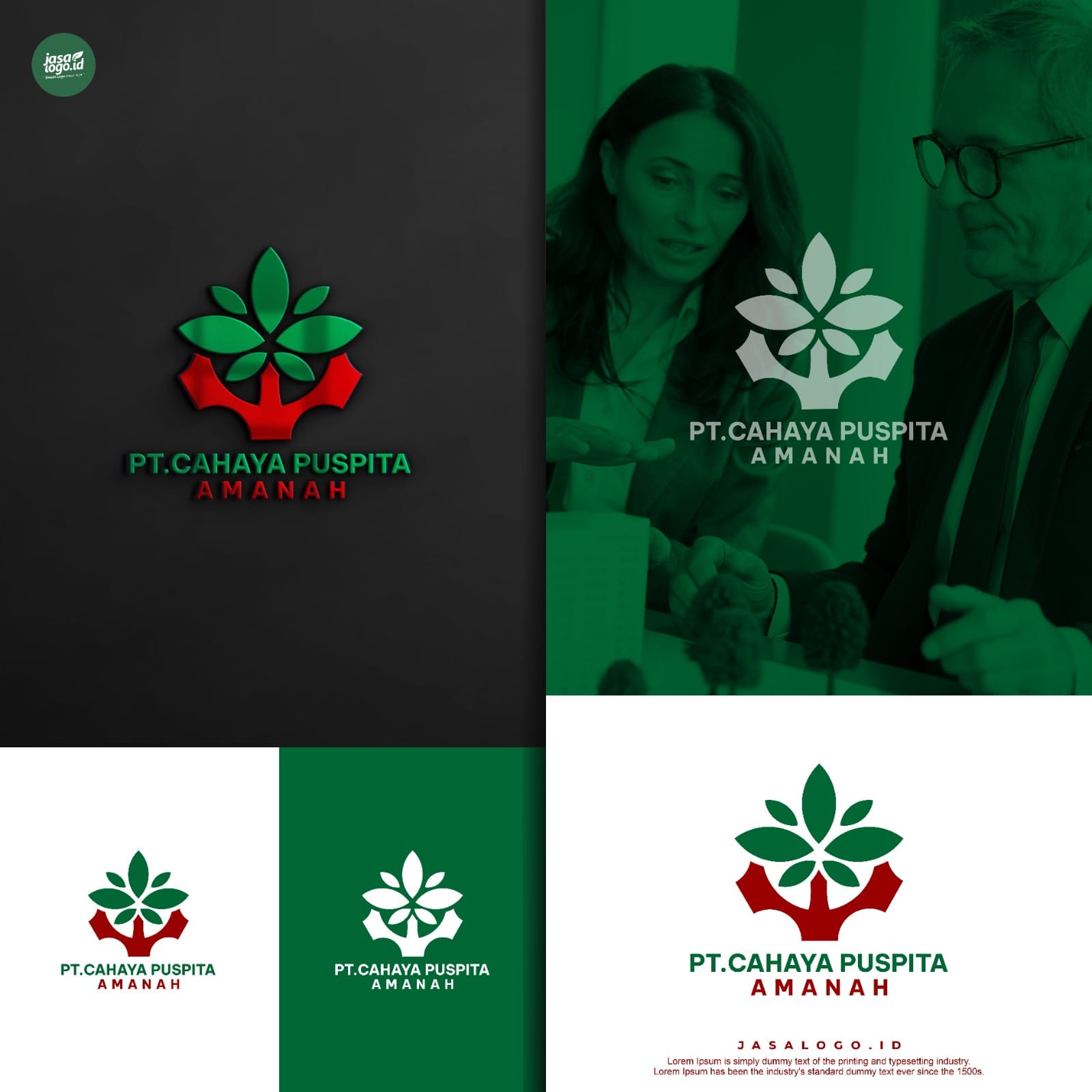 Penggunaan Warna Merah Gelap dalam Berbagai Logo Brand