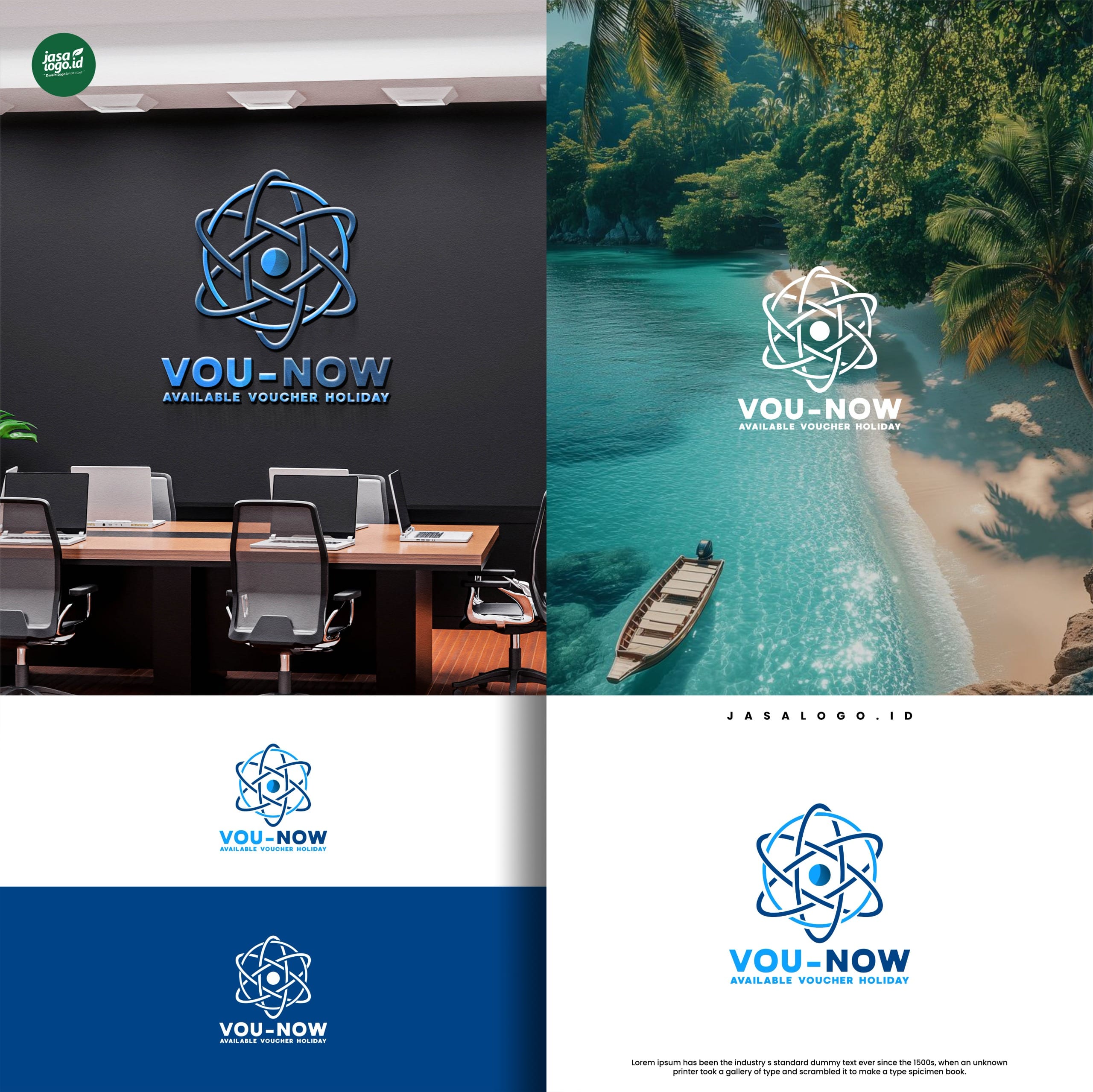 Persepsi Warna Biru dalam Berbagai Logo Brand 