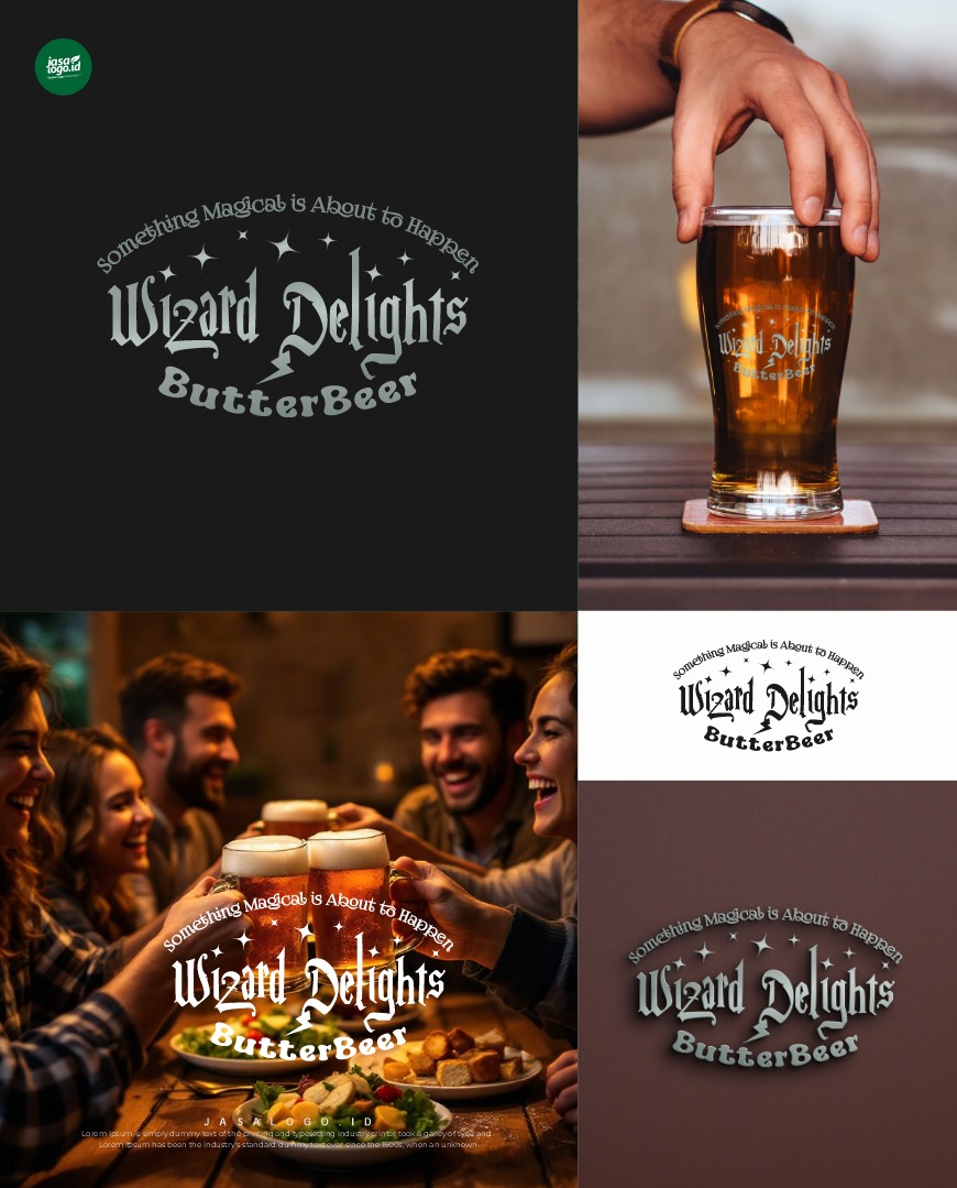 Gaya Tipografi dalam Desain Logo Minuman 