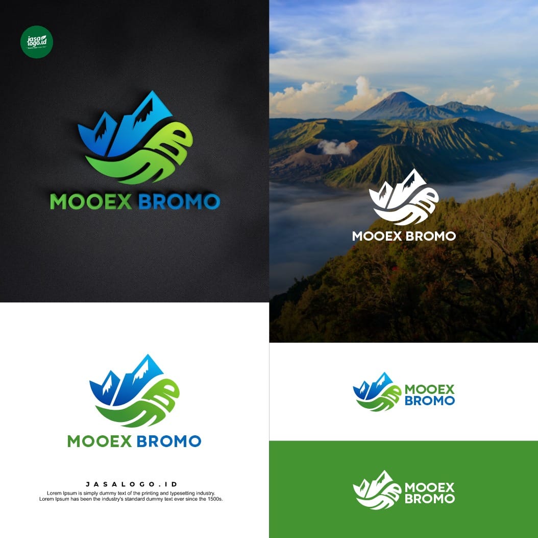 Penggunaan Ikon Gunung dalam Berbagai Desain Logo