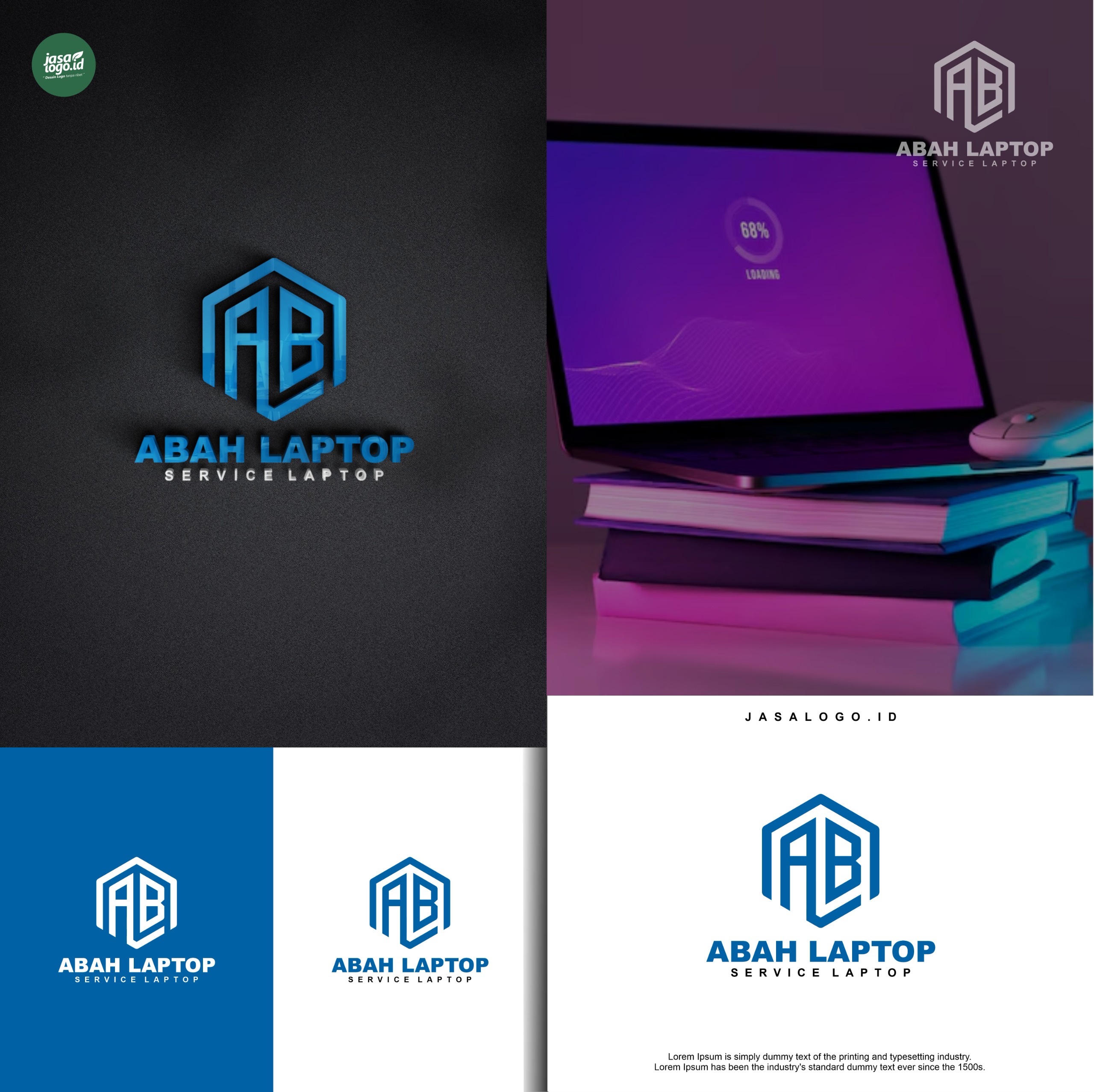 4 Style Logo Teknologi yang Modern dan Canggih