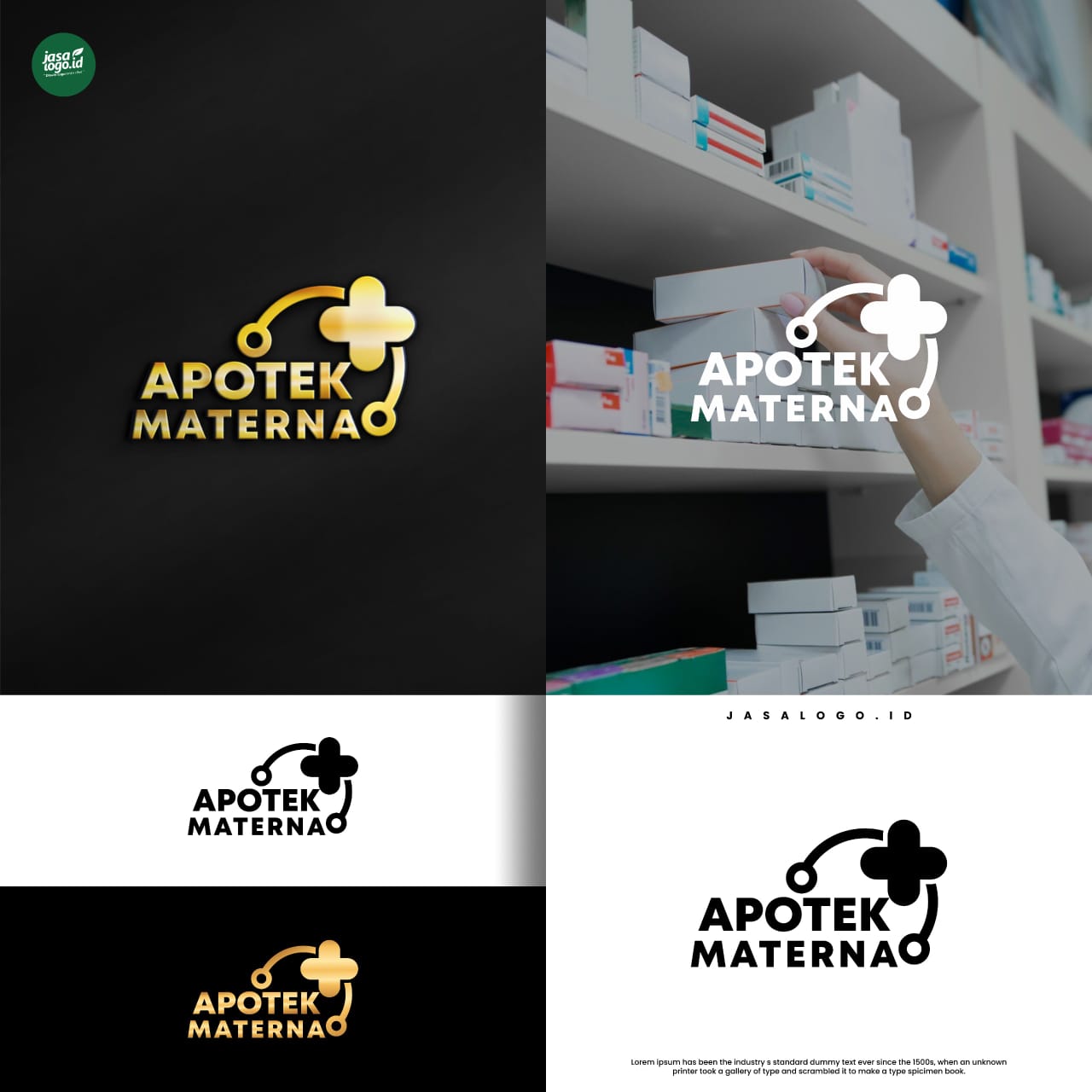 Logo Apotek Materna Logo Apotek Materna