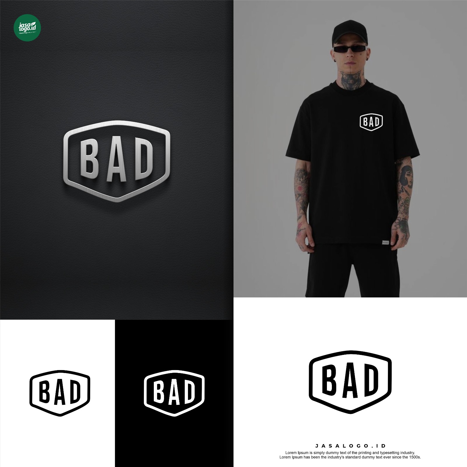 Tegas dan Berkelas: Gaya Logo Fashion Modern