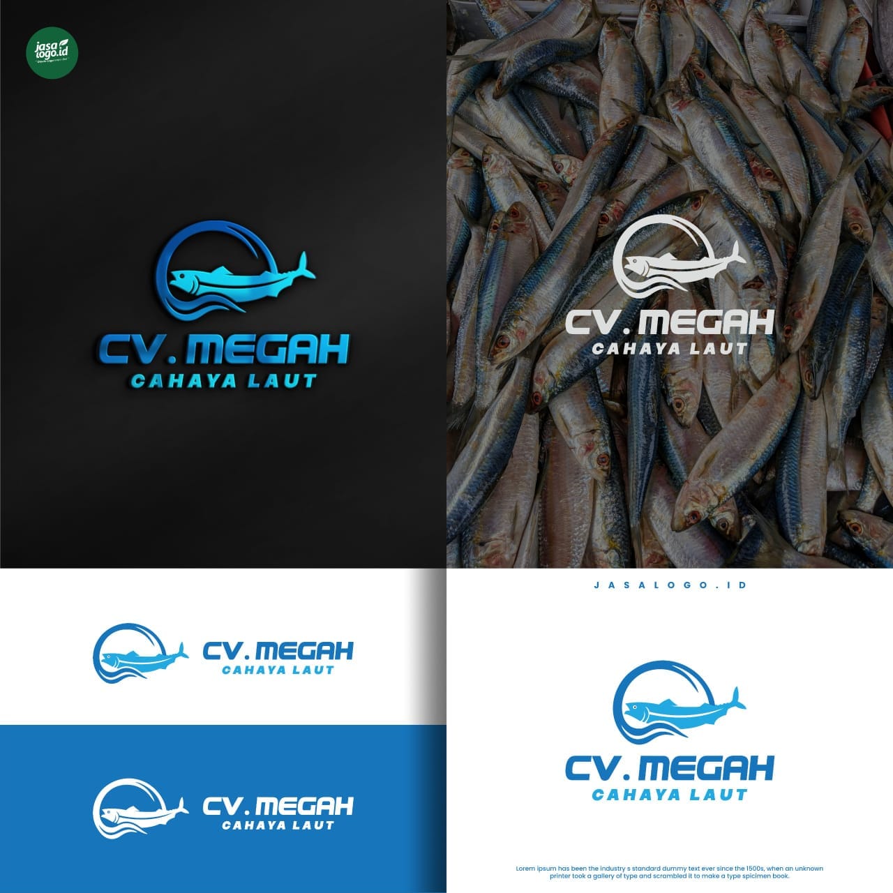 Strategi Logo Warna Hijau-Biru: Modern & Ramah Lingkungan