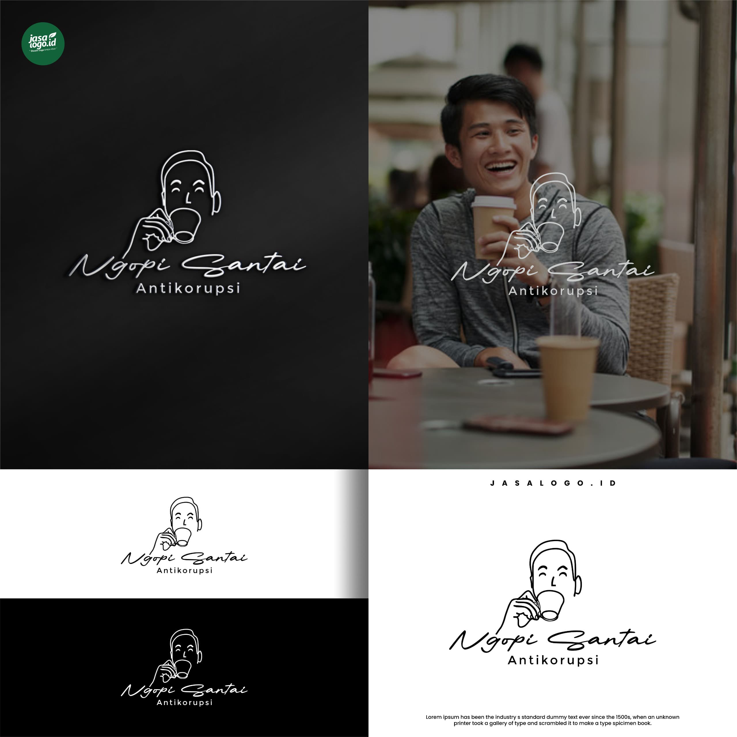 Logo Ngopi Santai Antikorupsi