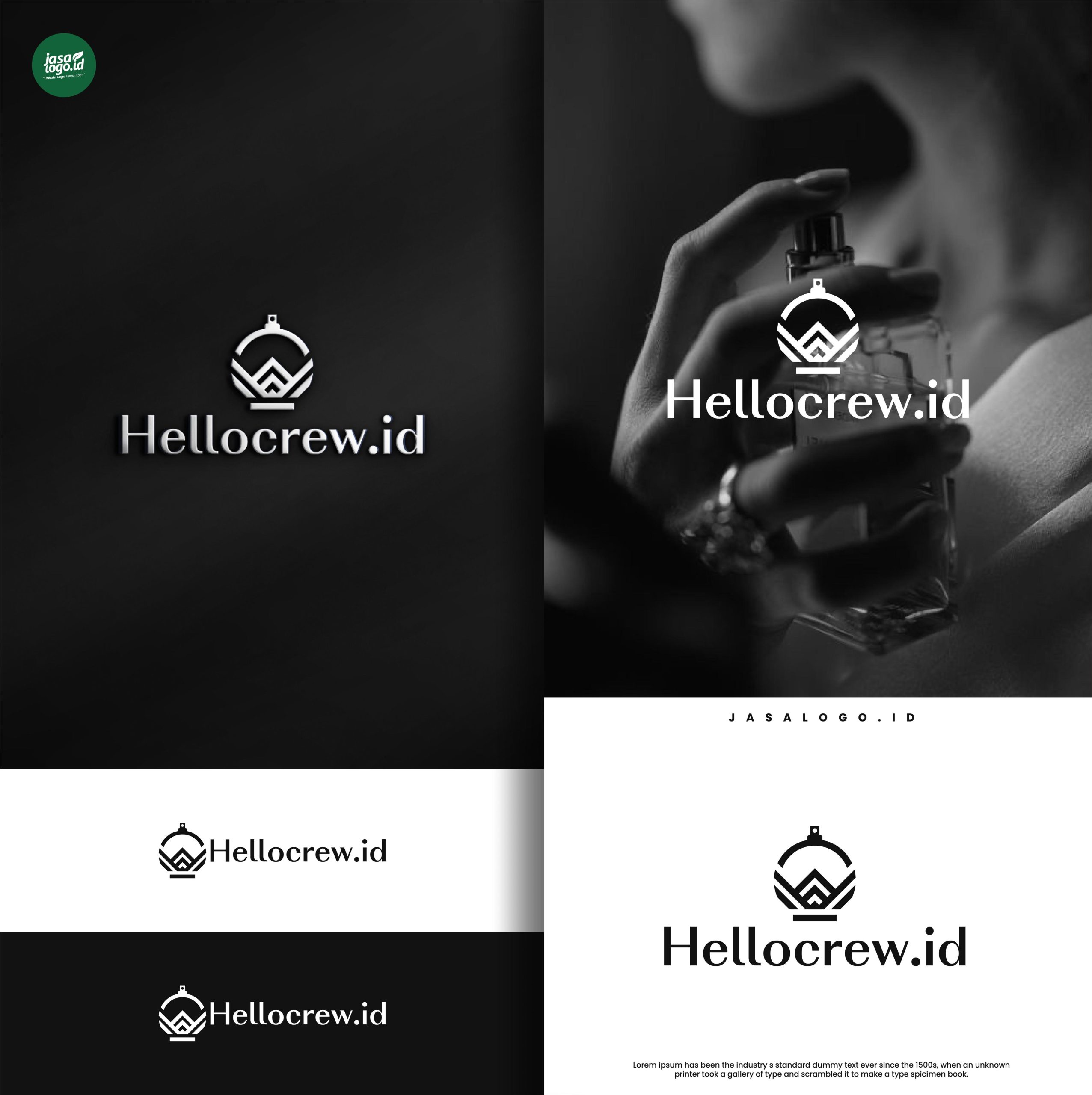 Logo Parfum: Hellocrew.id
