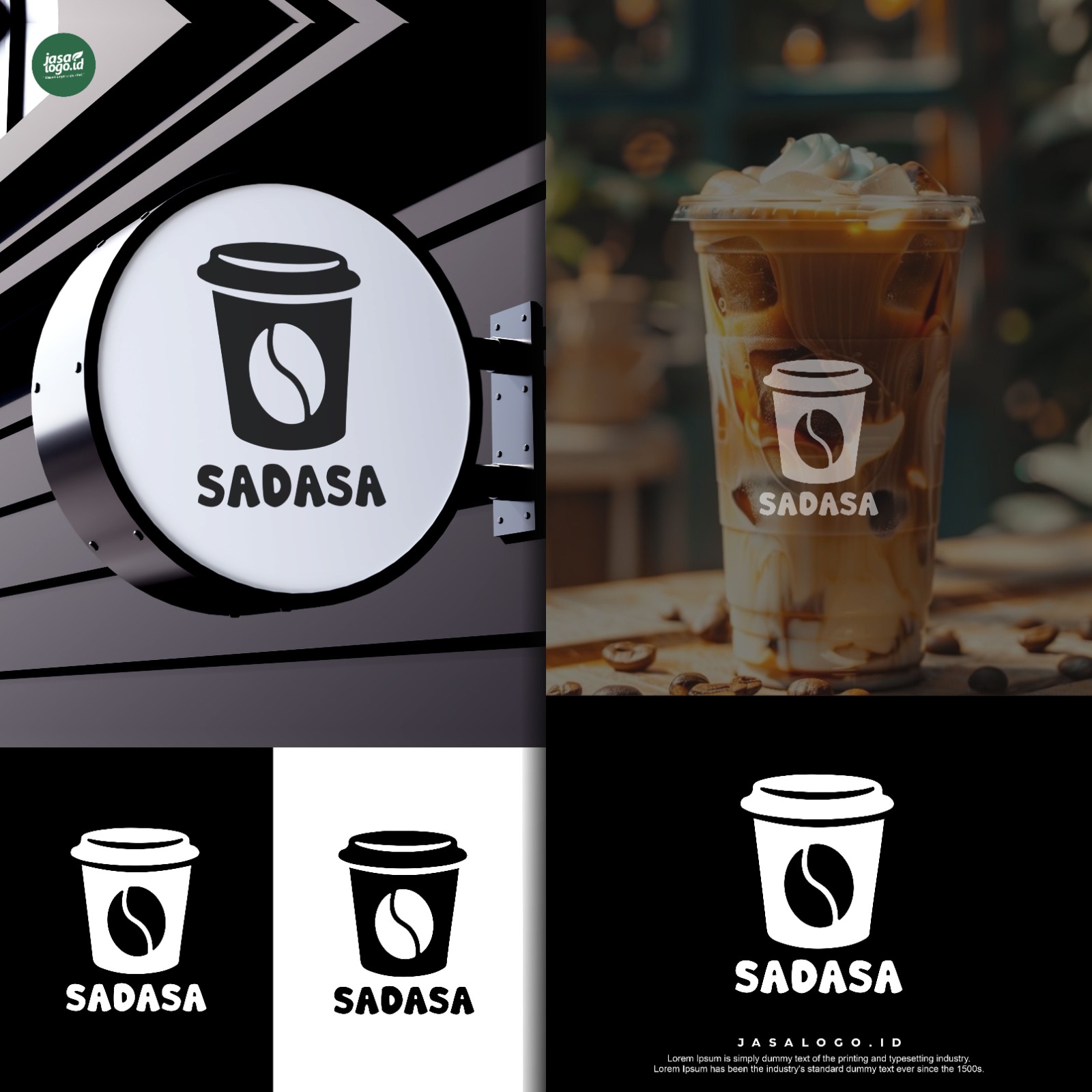 6 Gaya Logo Kopi: Persamaan & Perbedaan dalam Gaya Visualnya
