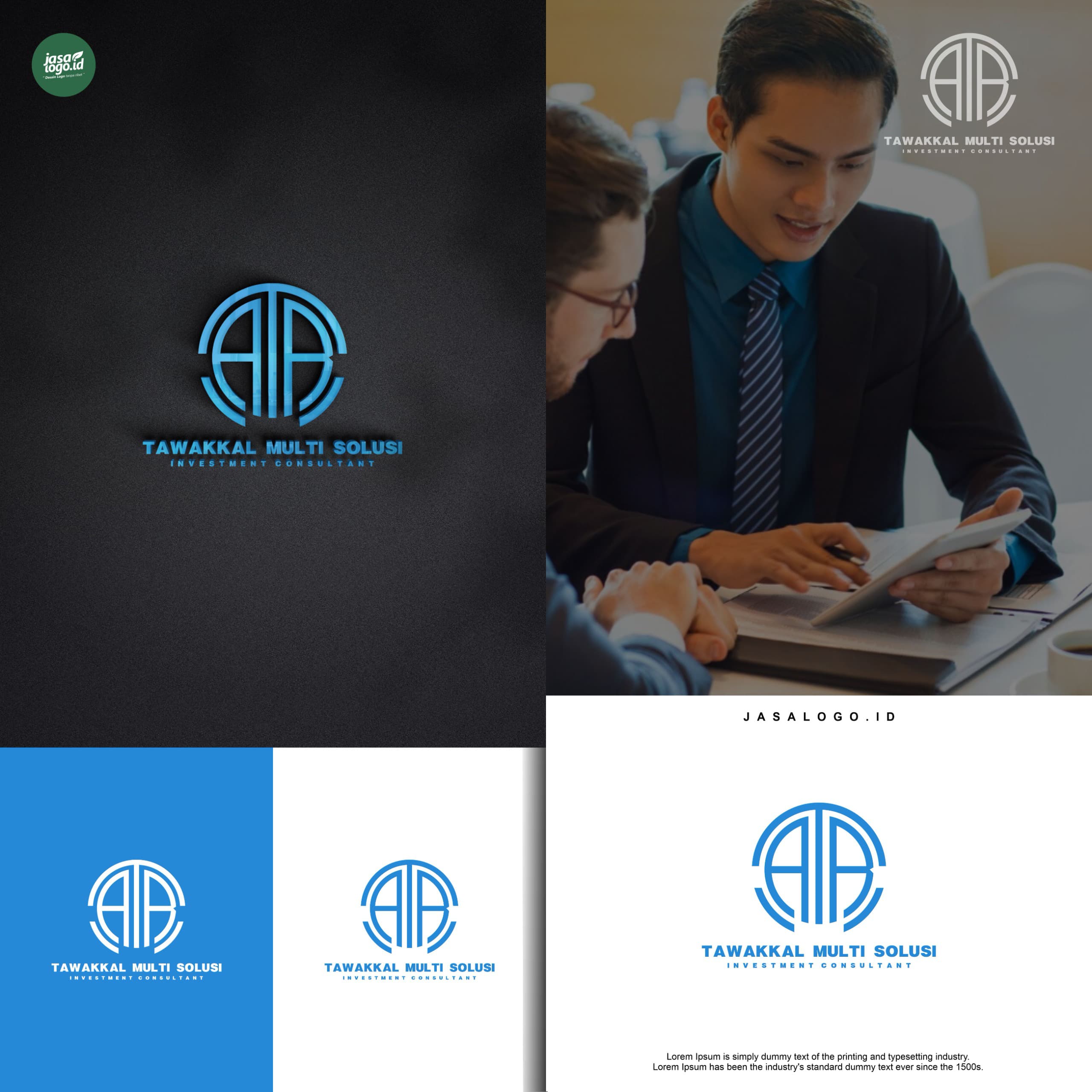 Desain Logo Tawakkal Multi Solusi Desain logo Tawakkal Multi Solusi