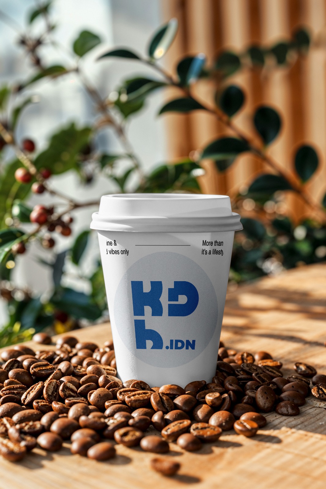 Desain Logo Coffee Klien IKDH.IDN