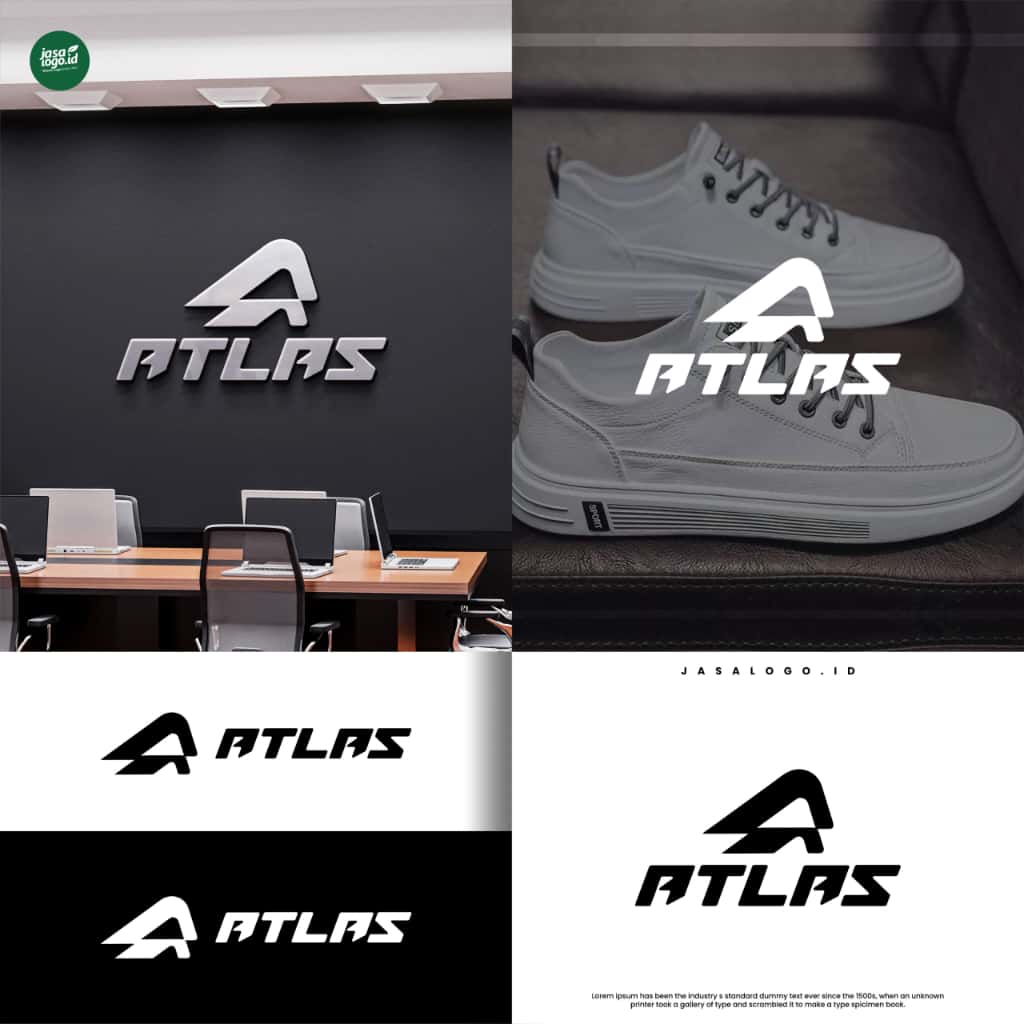 Variasi Gaya Tipografi dalam Desain Logo Brand Olahraga