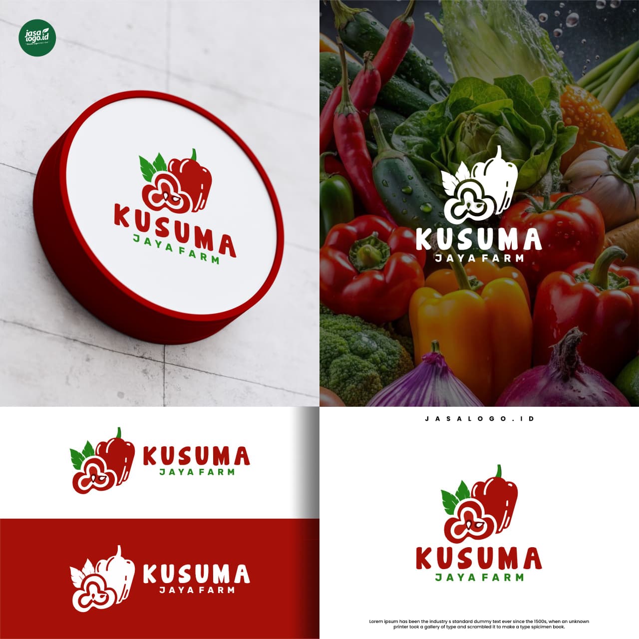 Style Desain Logo dalam Bidang Usaha Pertanian dan Peternakan