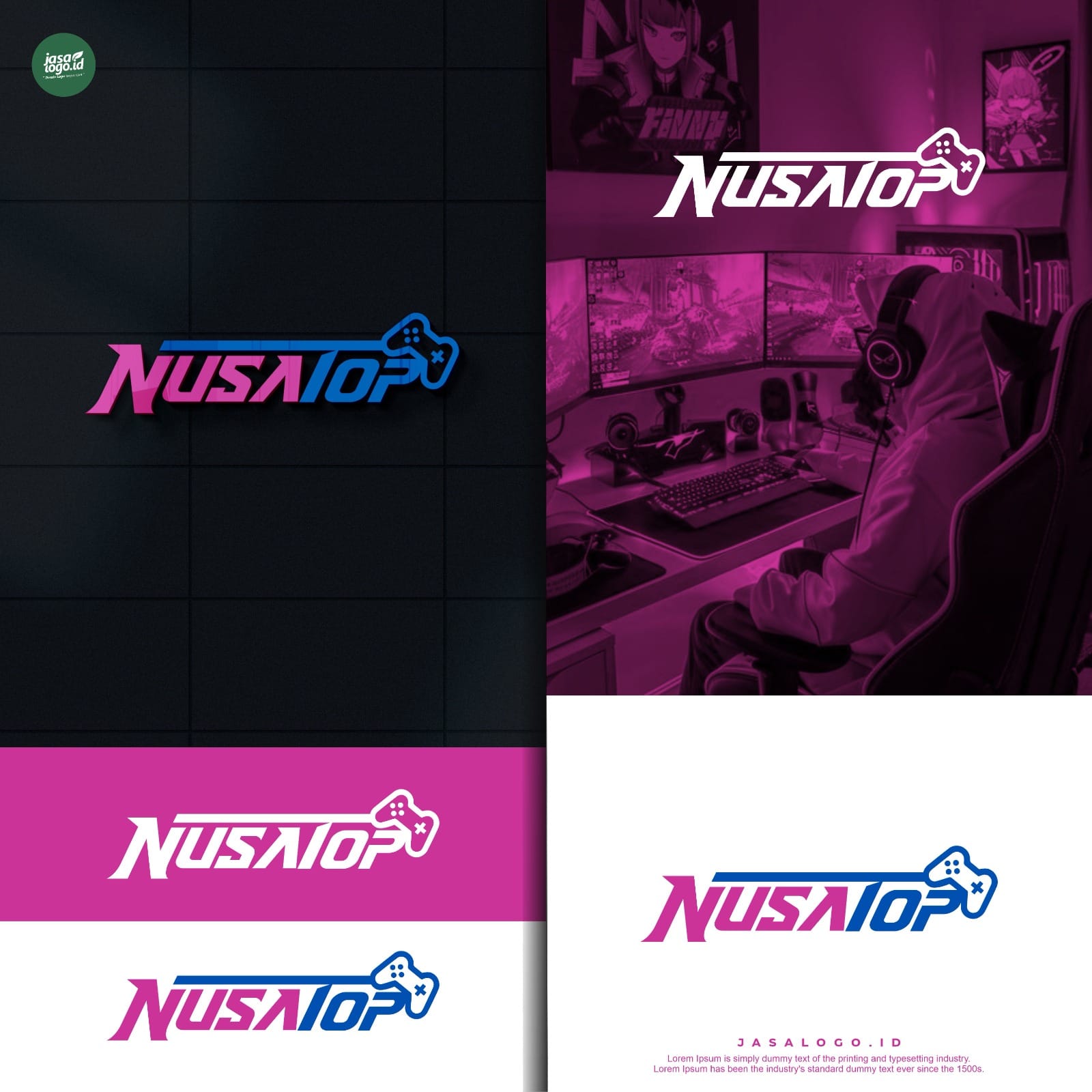 Rahasia dibalik Tipografi Tebal dan Miring dalam Logo Modern