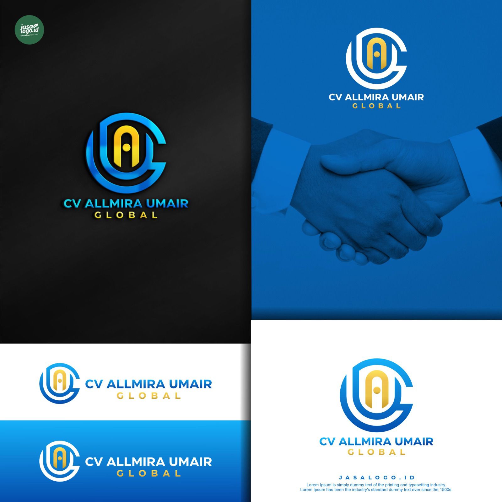 Logo CV Allmira Umair Global