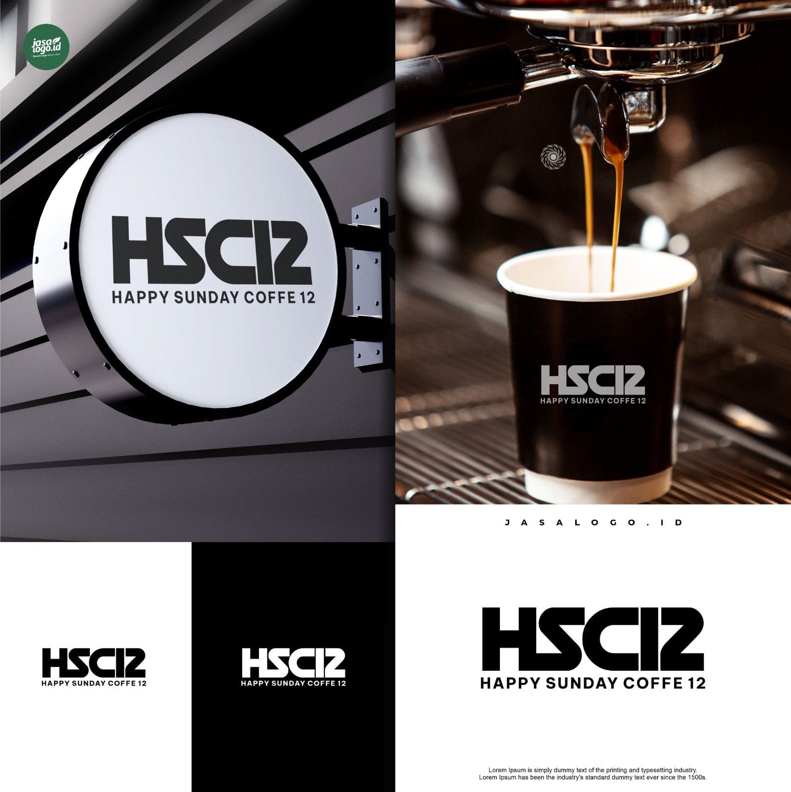 Logo HSC12 - Happy Sunday Coffee
