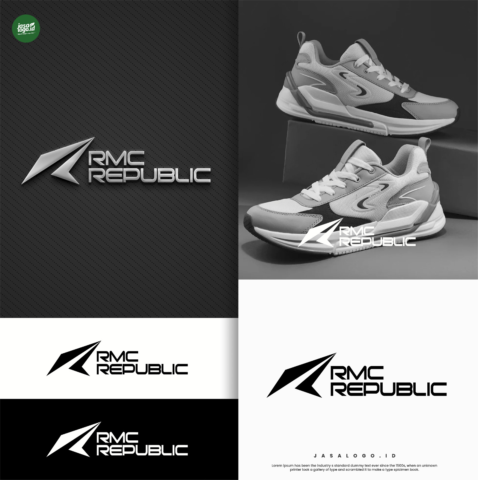 Gaya Desain Logo Geometris dalam Brand Fashion