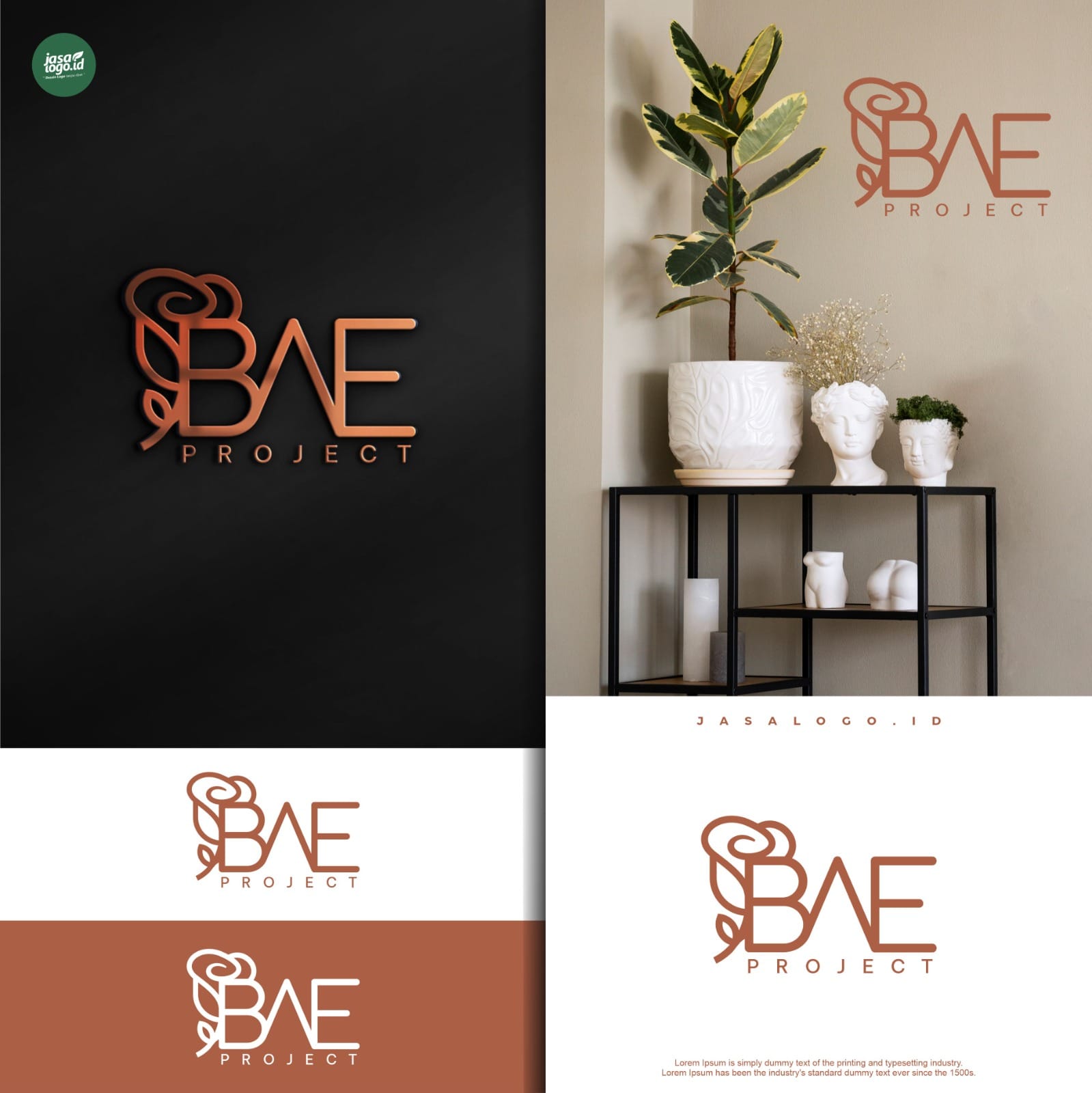 Kekuatan Warna Coklat dalam Branding Logo Modern