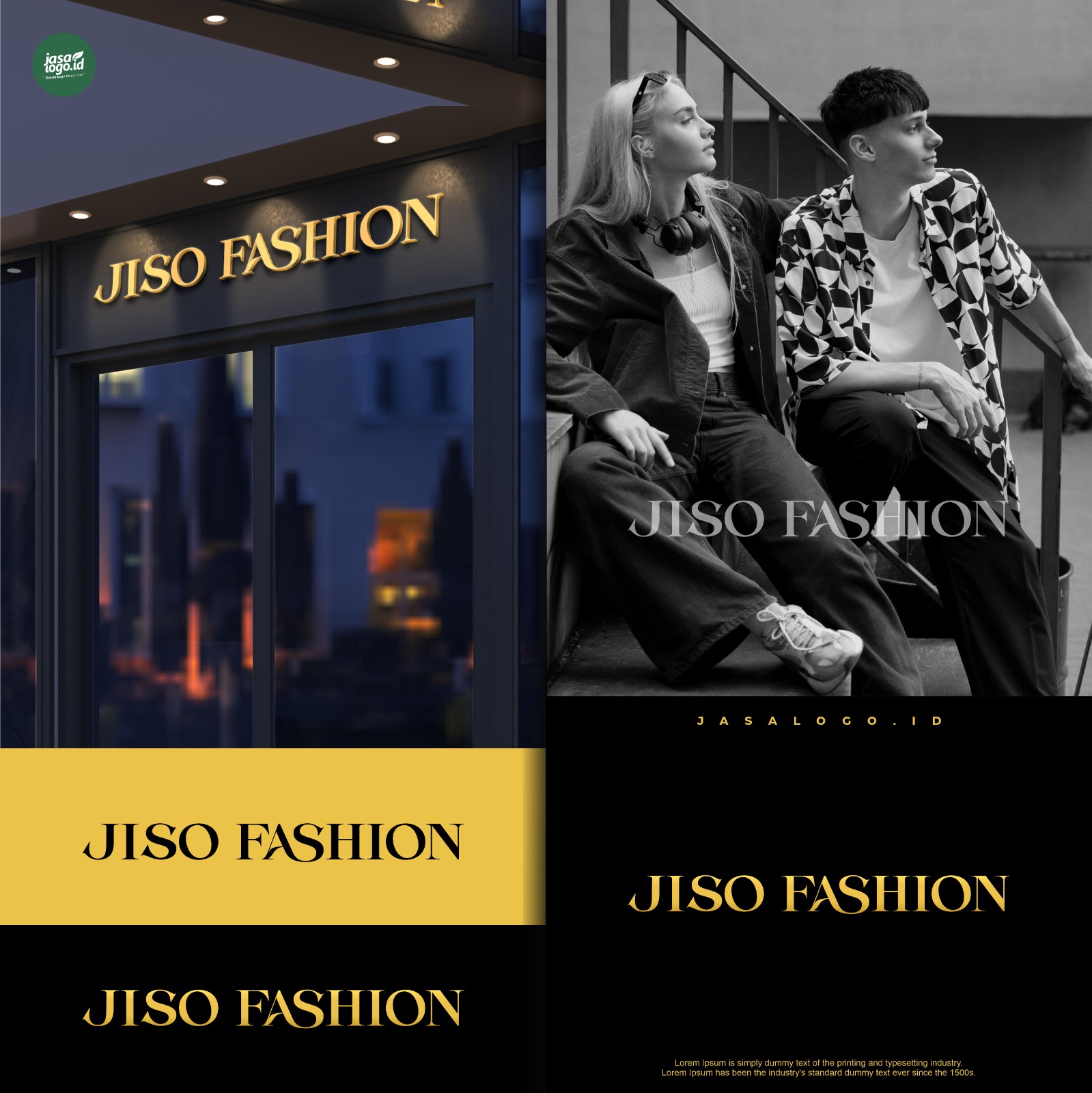 Persepsi Visual 5 Gaya Huruf Berbeda dalam Logo Wordmark