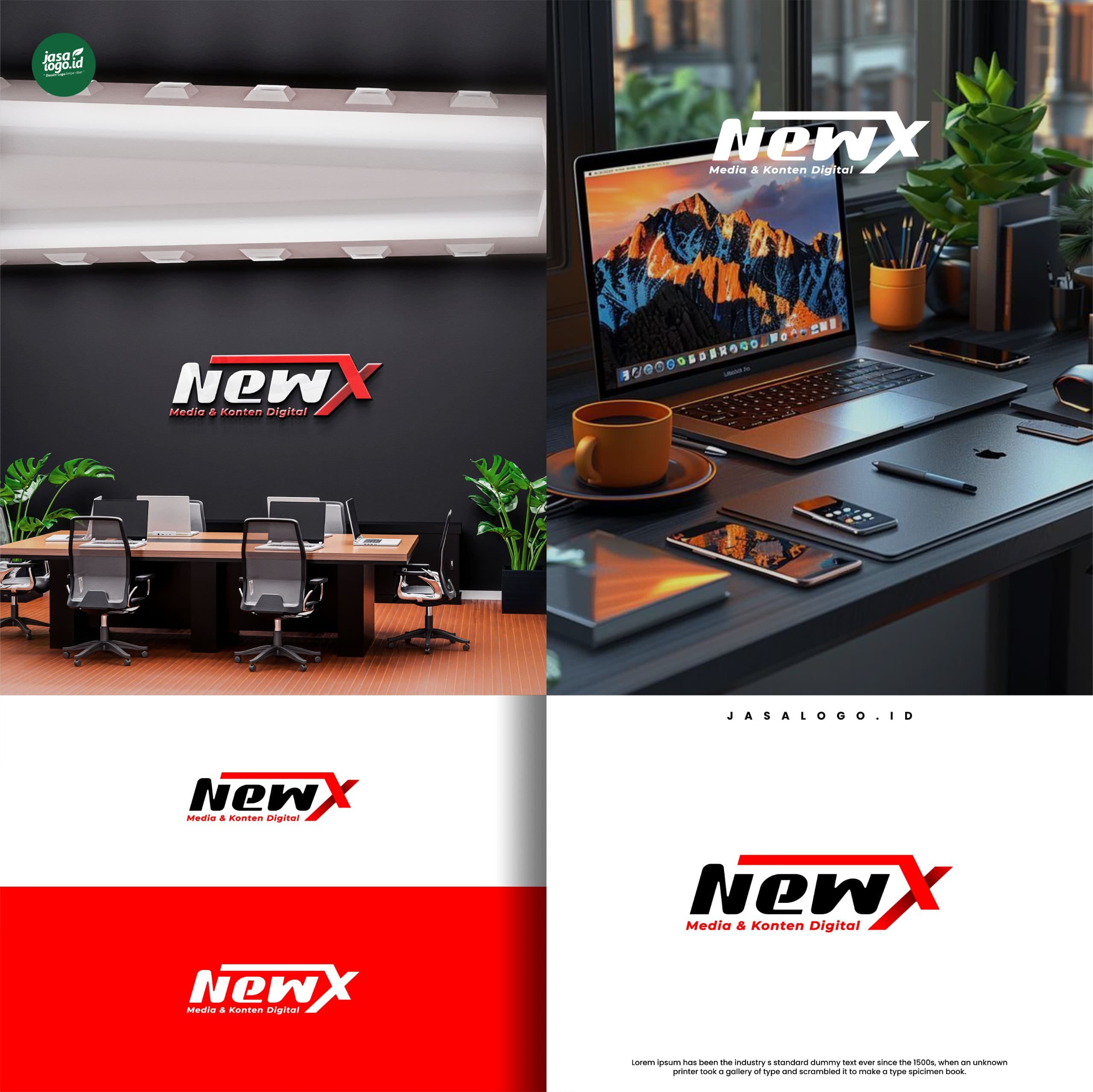 Karakter dan Kesan Logo Wordmark dengan Gaya Tipografi Miring