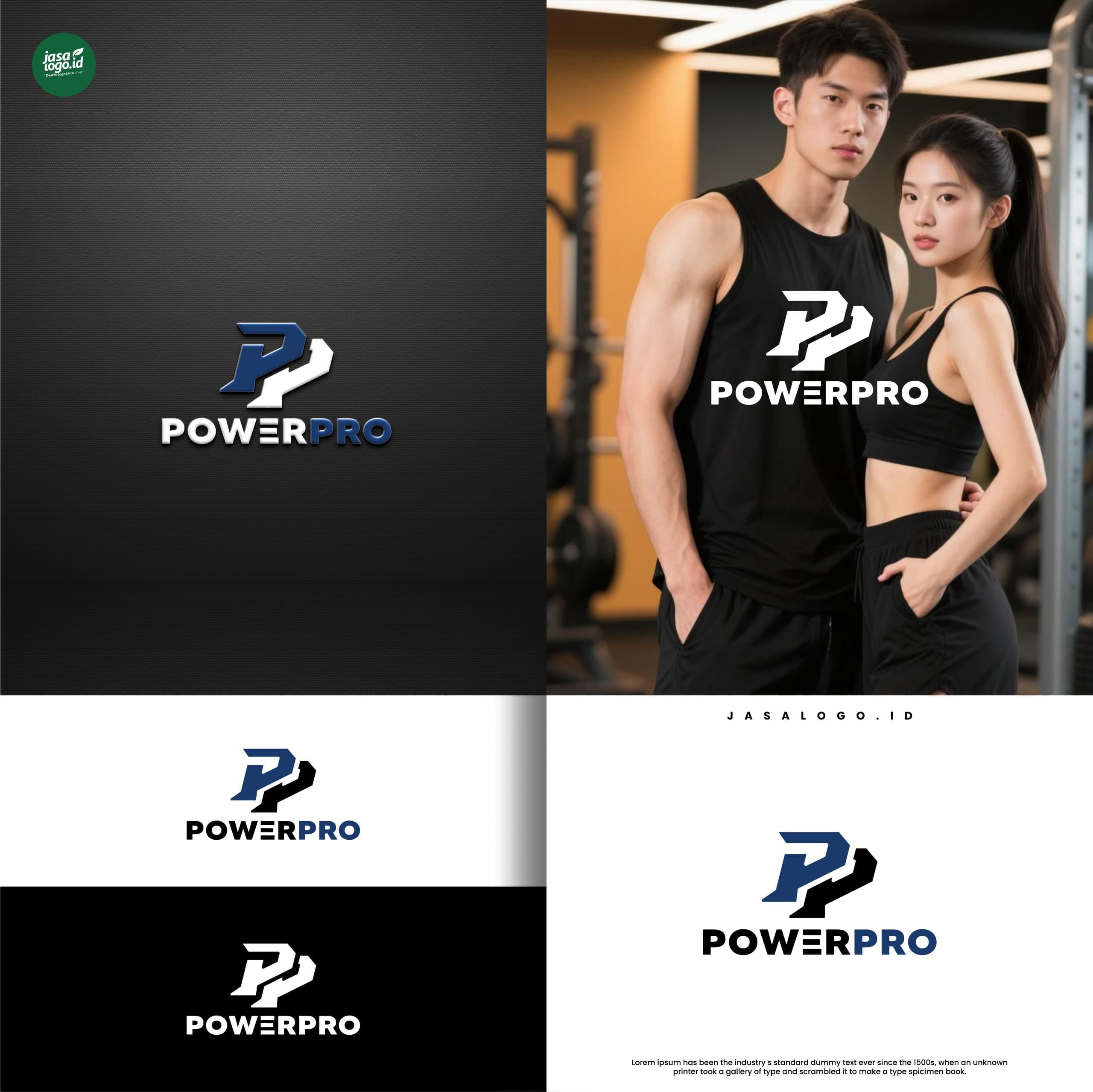 Kekuatan Kombinasi Warna Hitam dalam Desain Logo Modern